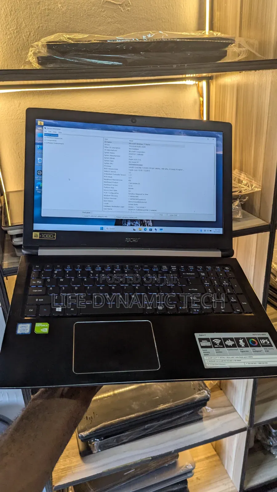 Laptop Acer Aspire A515 51G 12GB Intel Core i7 SSD 512GB