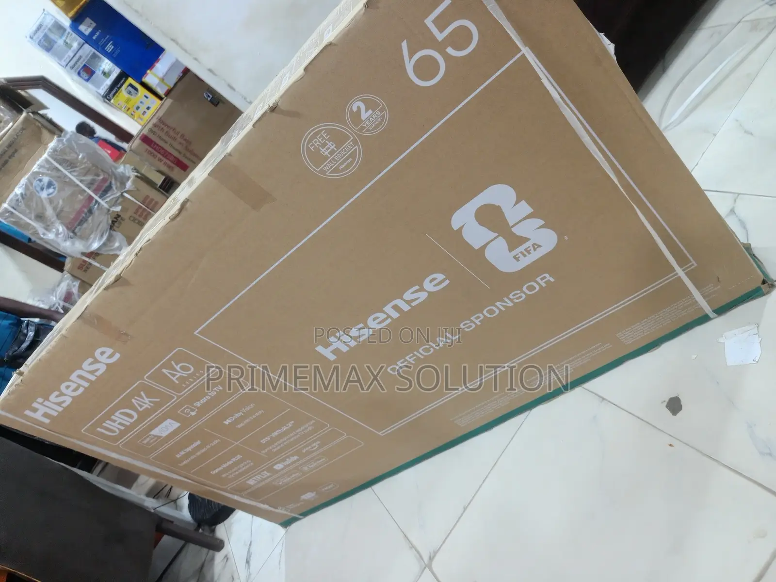 Hisense 65A6Q 65" Smart TV – Dolby Vision + HDR10+ Support