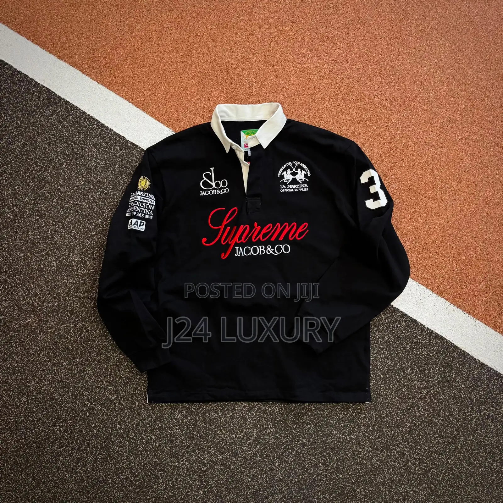 Supreme La Martina Stripped