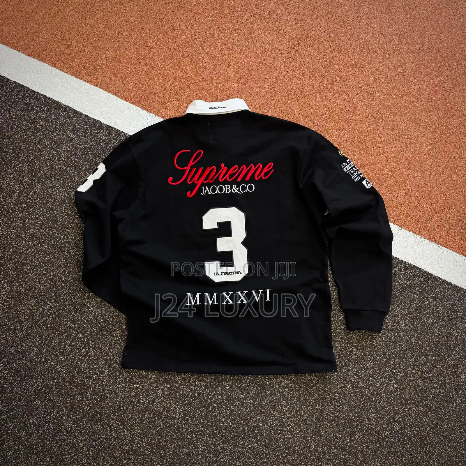 Supreme La Martina Stripped