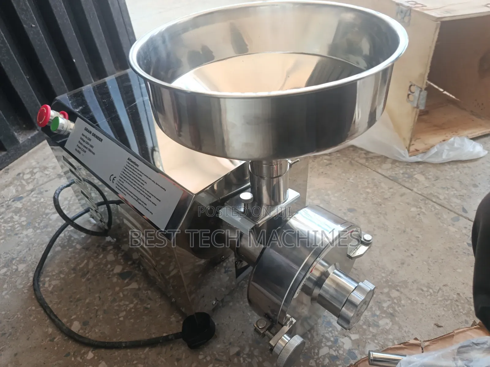 Industrial Stainless Grinding Machine