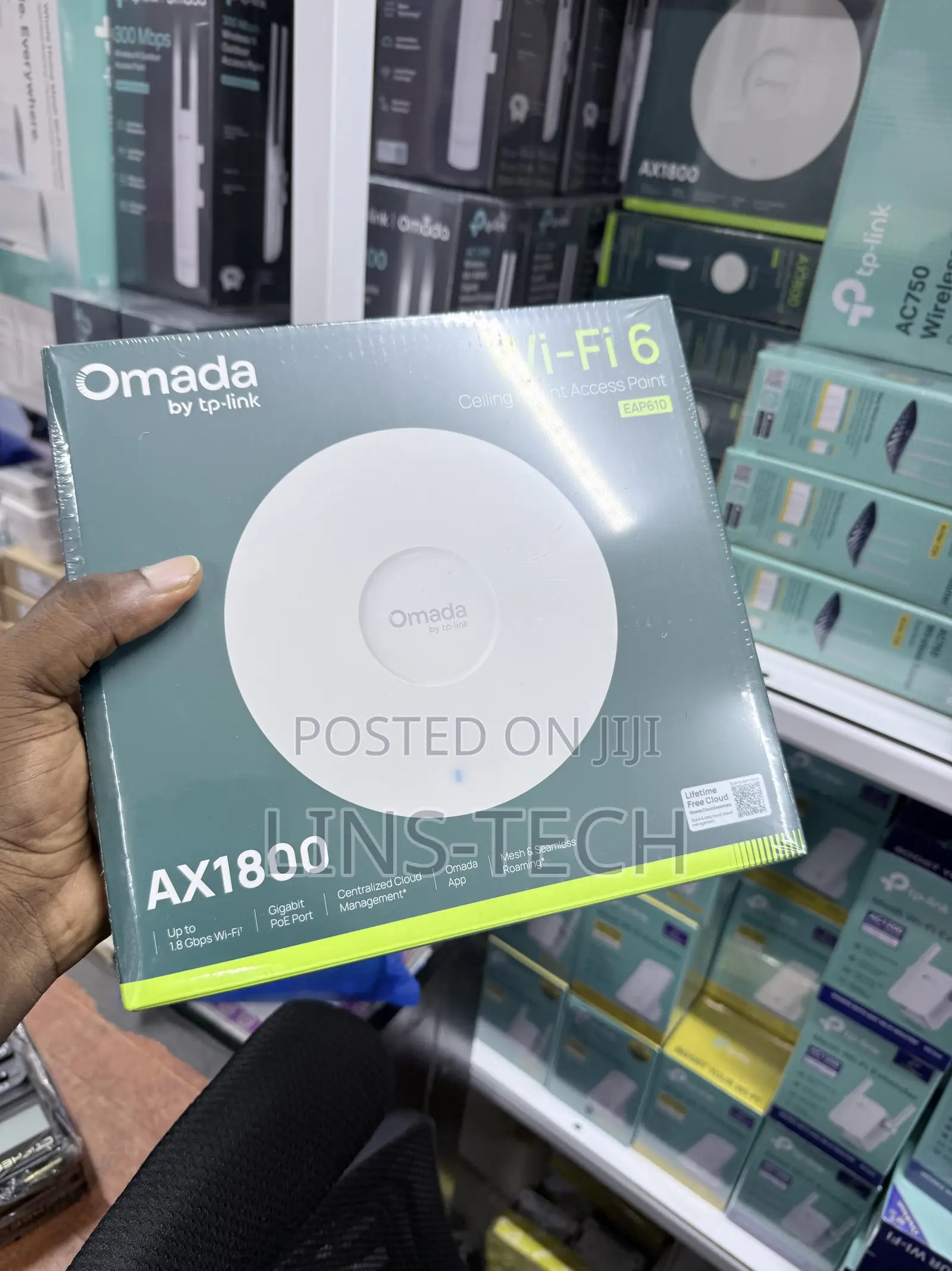 Omada Wi-Fi 6 Wireless Ceiling Mount Access Point