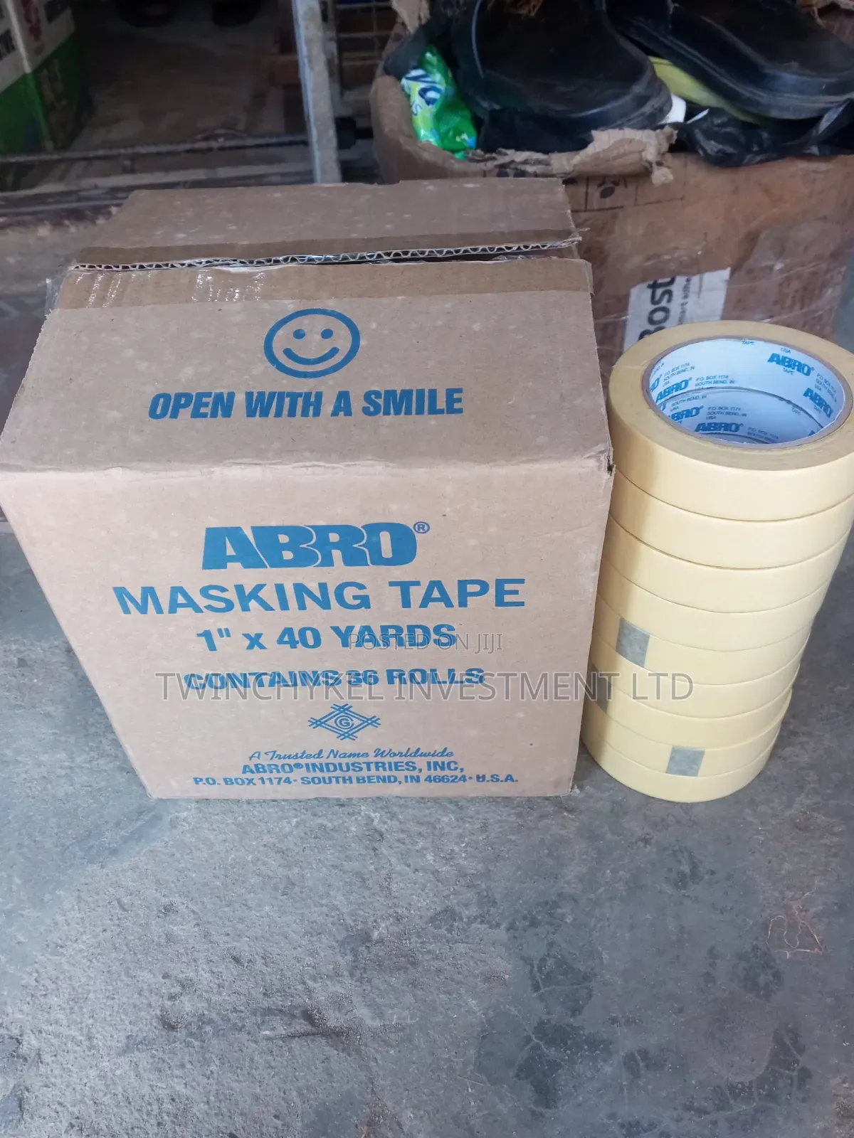 Abro 1" Masking Tape
