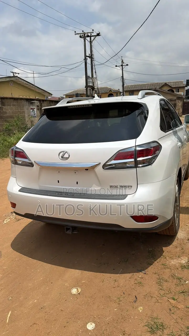 Lexus RX 350 F SPORT AWD 2013 White