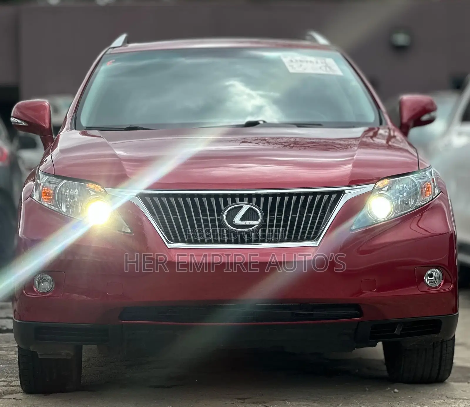 Lexus RX 2012 Burgundy