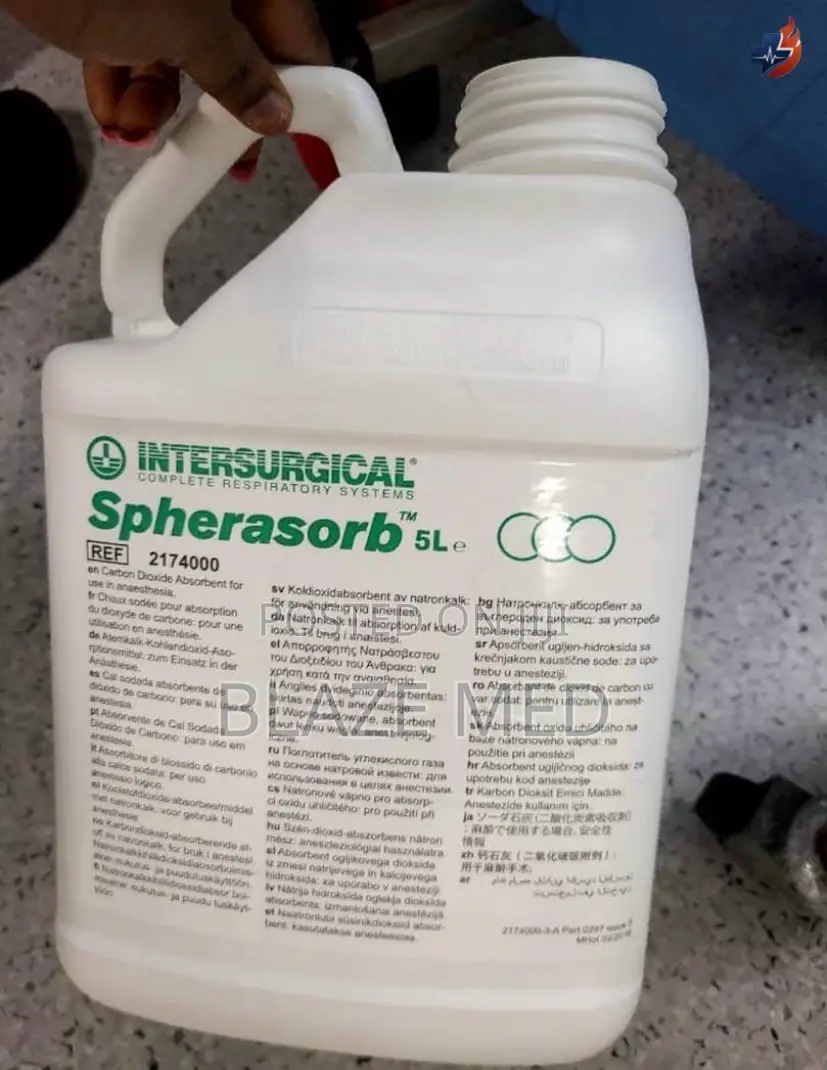 Intersurgical SpherasorbTM Medical Grade Soda Lime