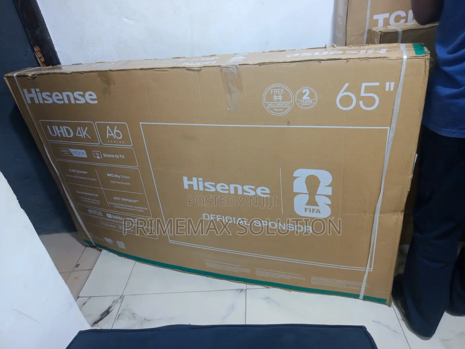 Hisense 65 Inch UHD Smart TV 65A6Q A6 Series – Premium Features
