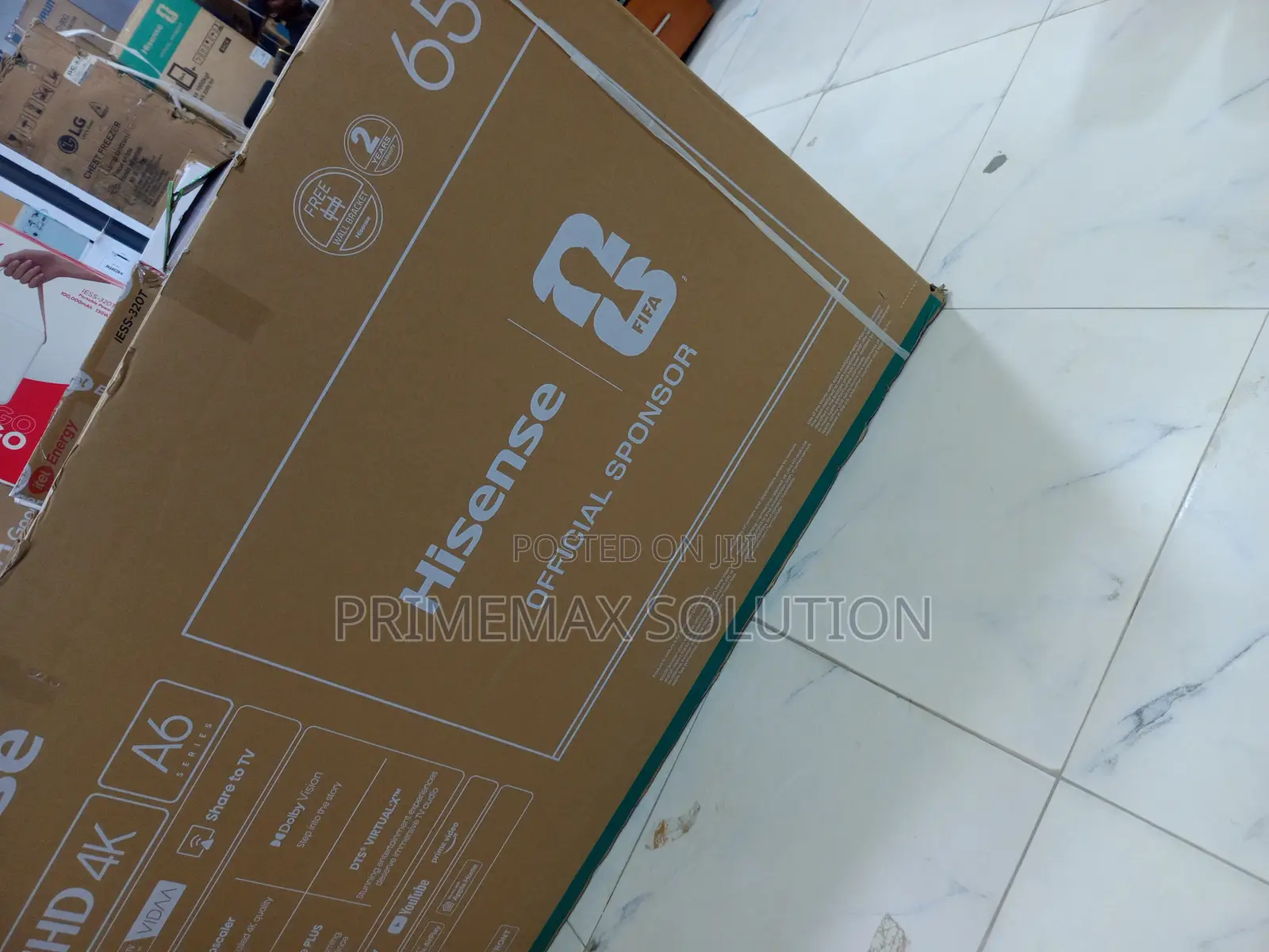 Hisense 65A6Q 65" Ultra HD Smart TV A6 Series – Fast Smooth