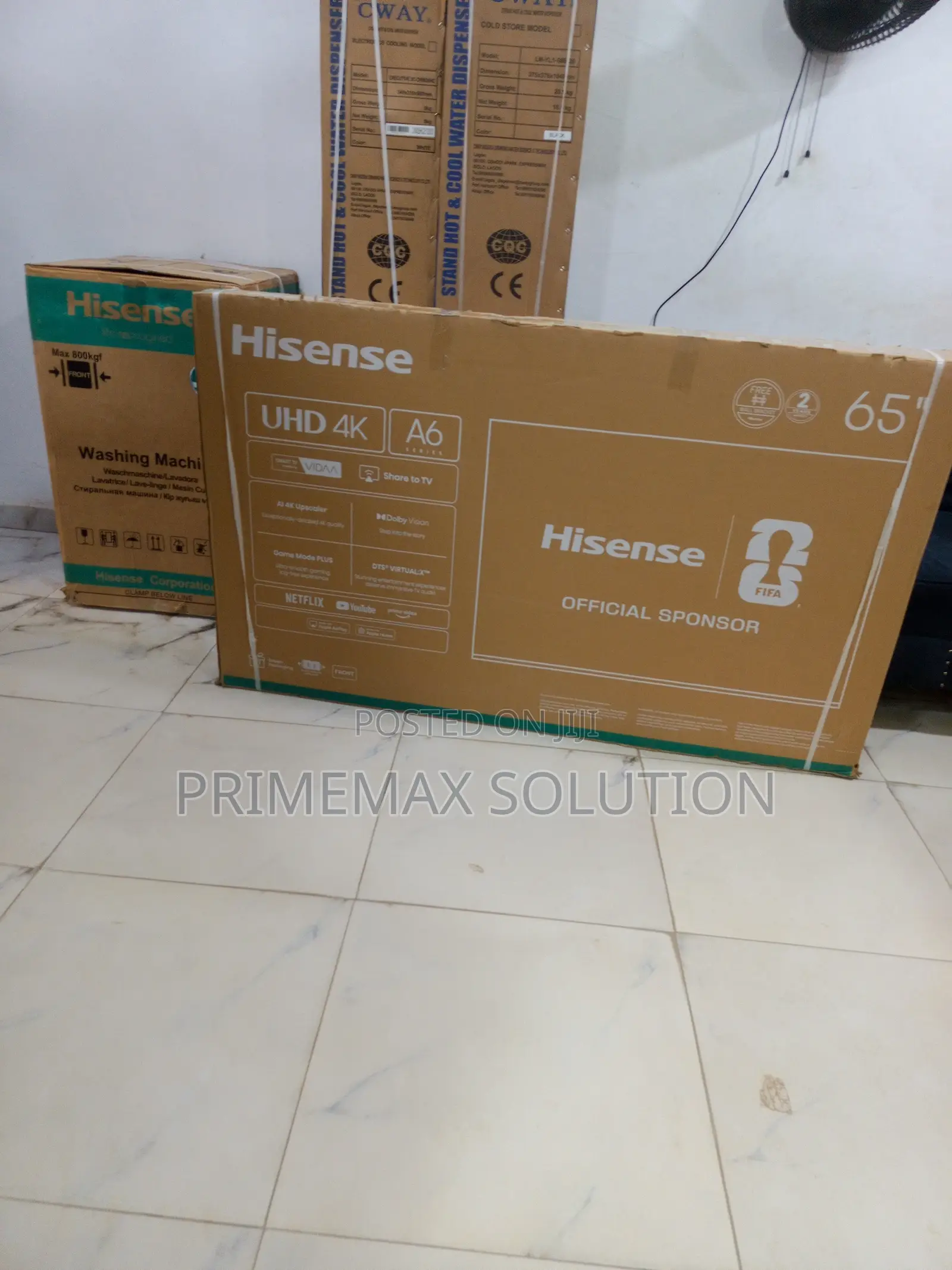 Best Value Hisense 65A6Q A6 Series 65" UHD Smart Television
