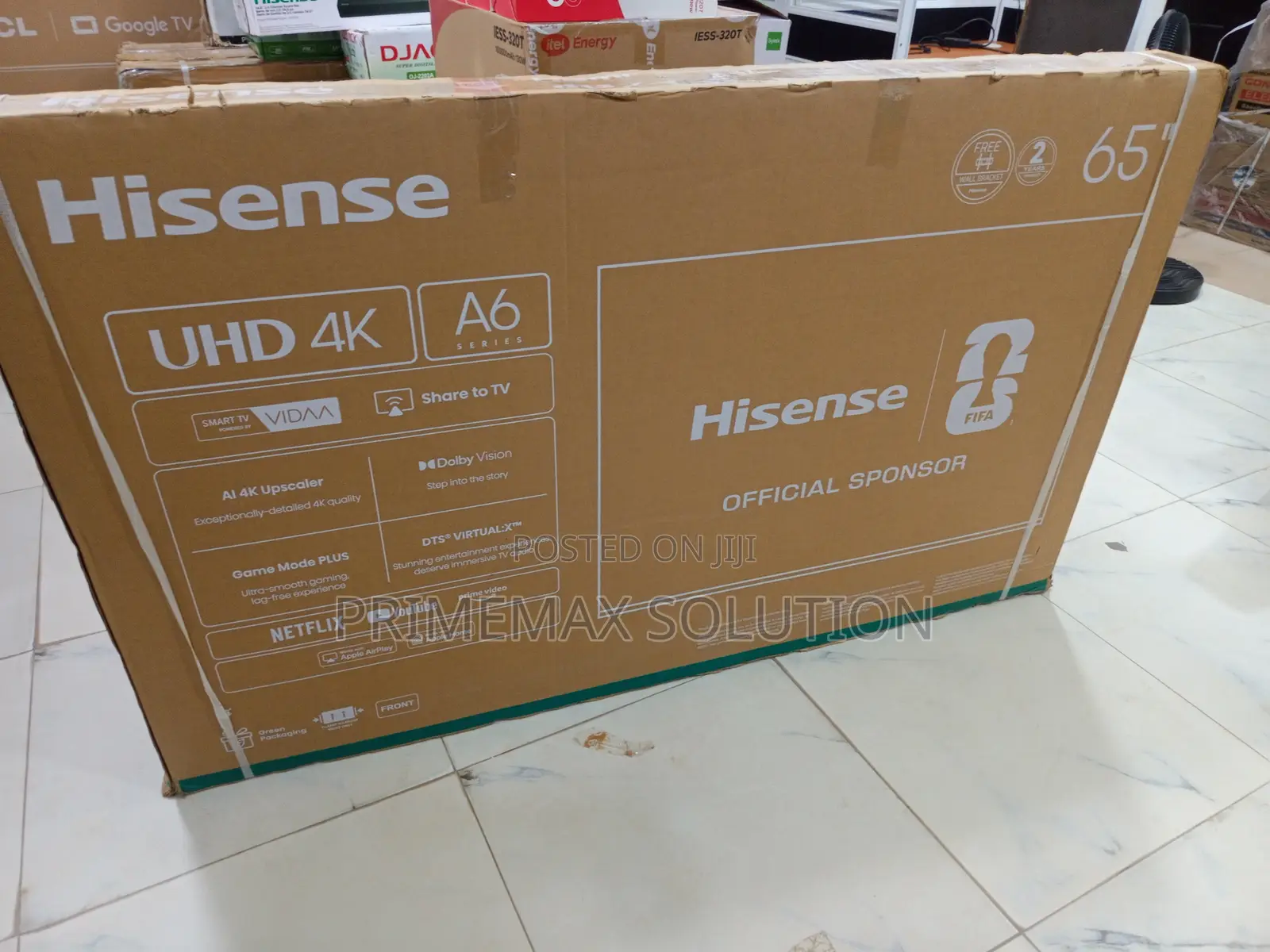 Best Value Hisense 65A6Q A6 Series 65" UHD Smart Television