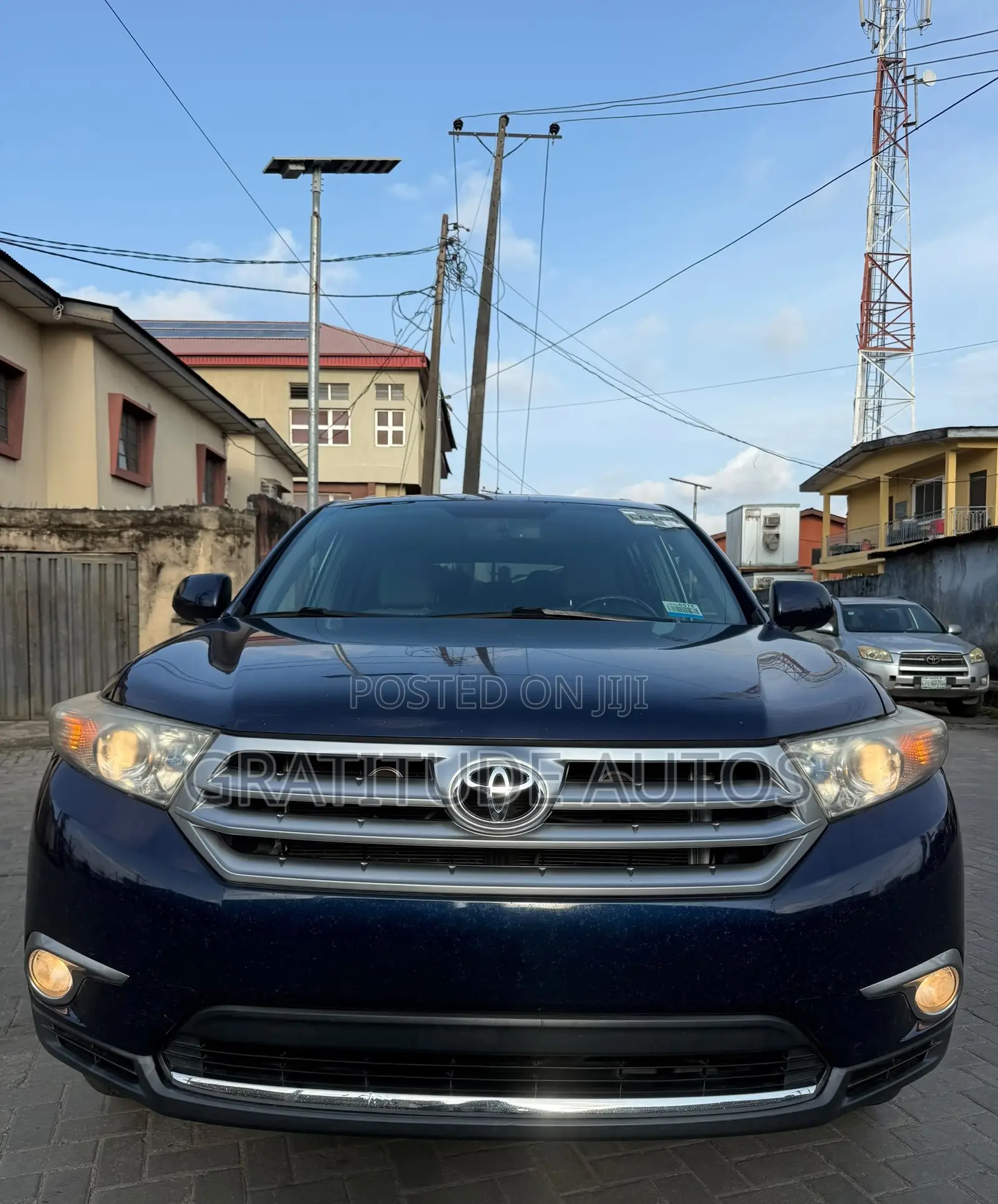 Toyota Highlander Limited 2012 Blue