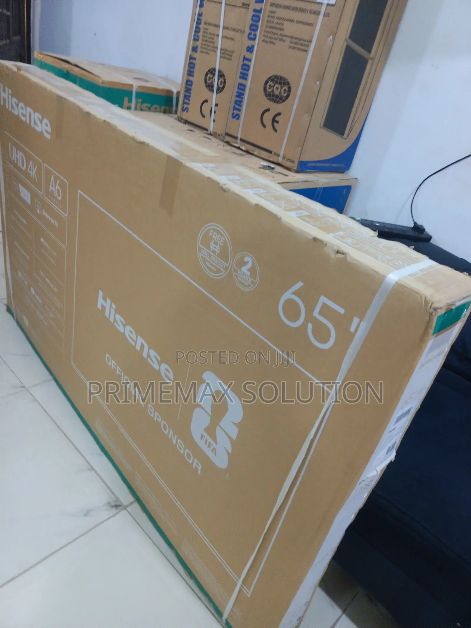 Hisense A6 Series 65A6Q 65" Ultra HD Smart TV With VIDAA