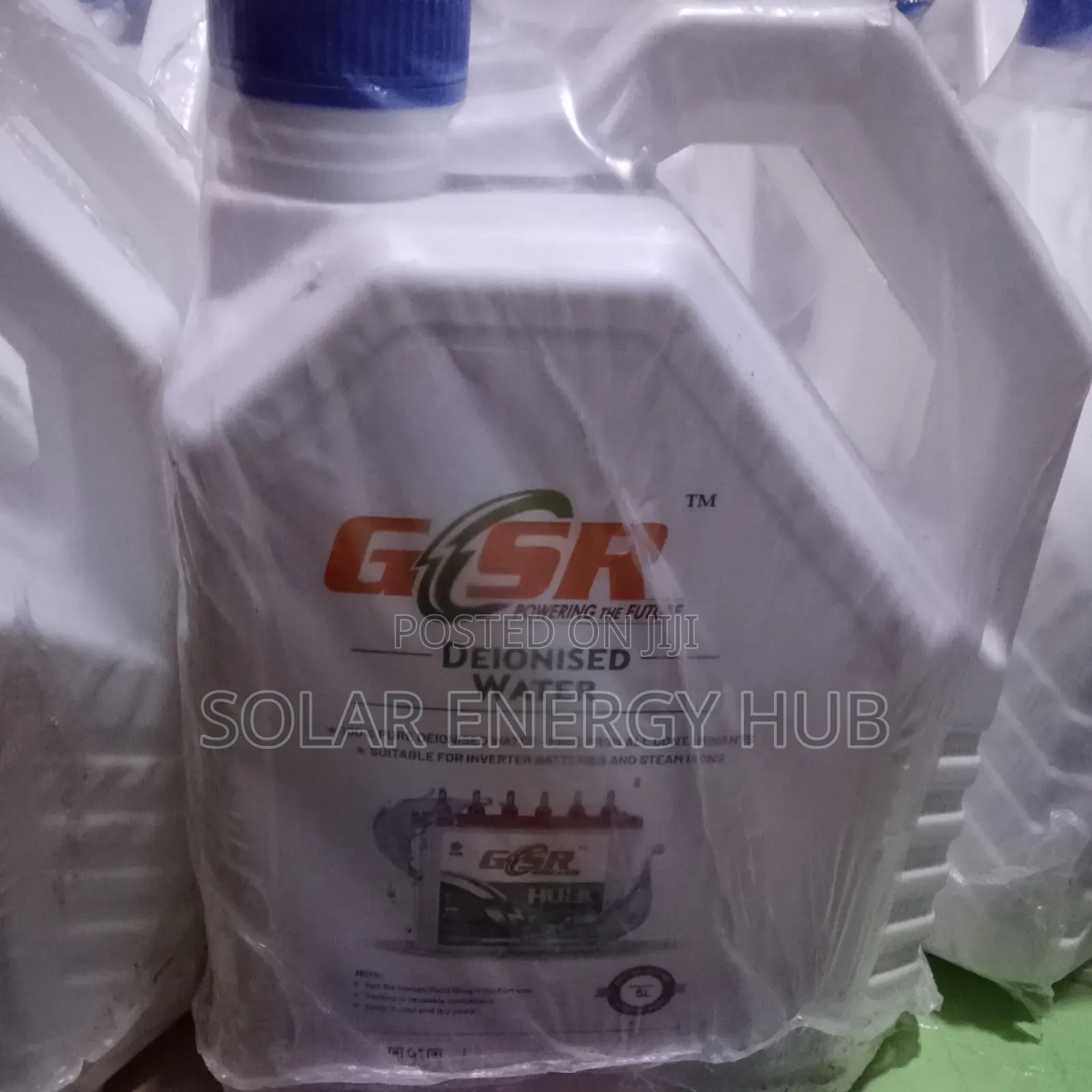 5L of GSR Distilled Water