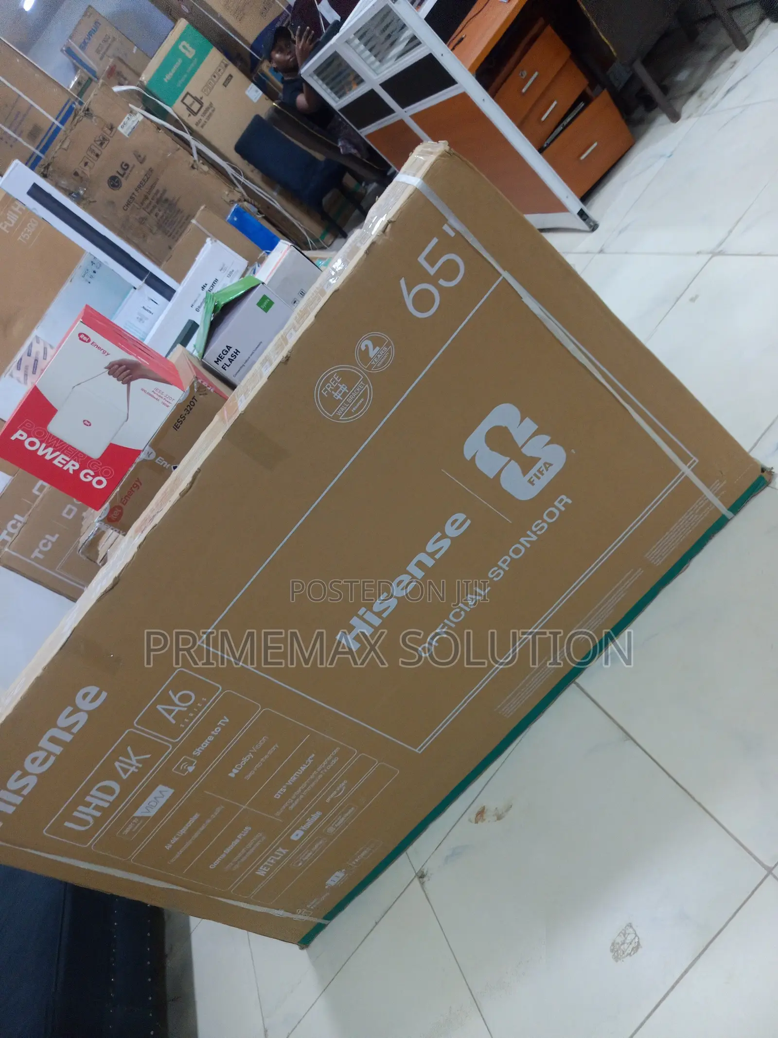 Hisense 65A6Q 65" Smart TV – Dolby Vision Cinema Experience
