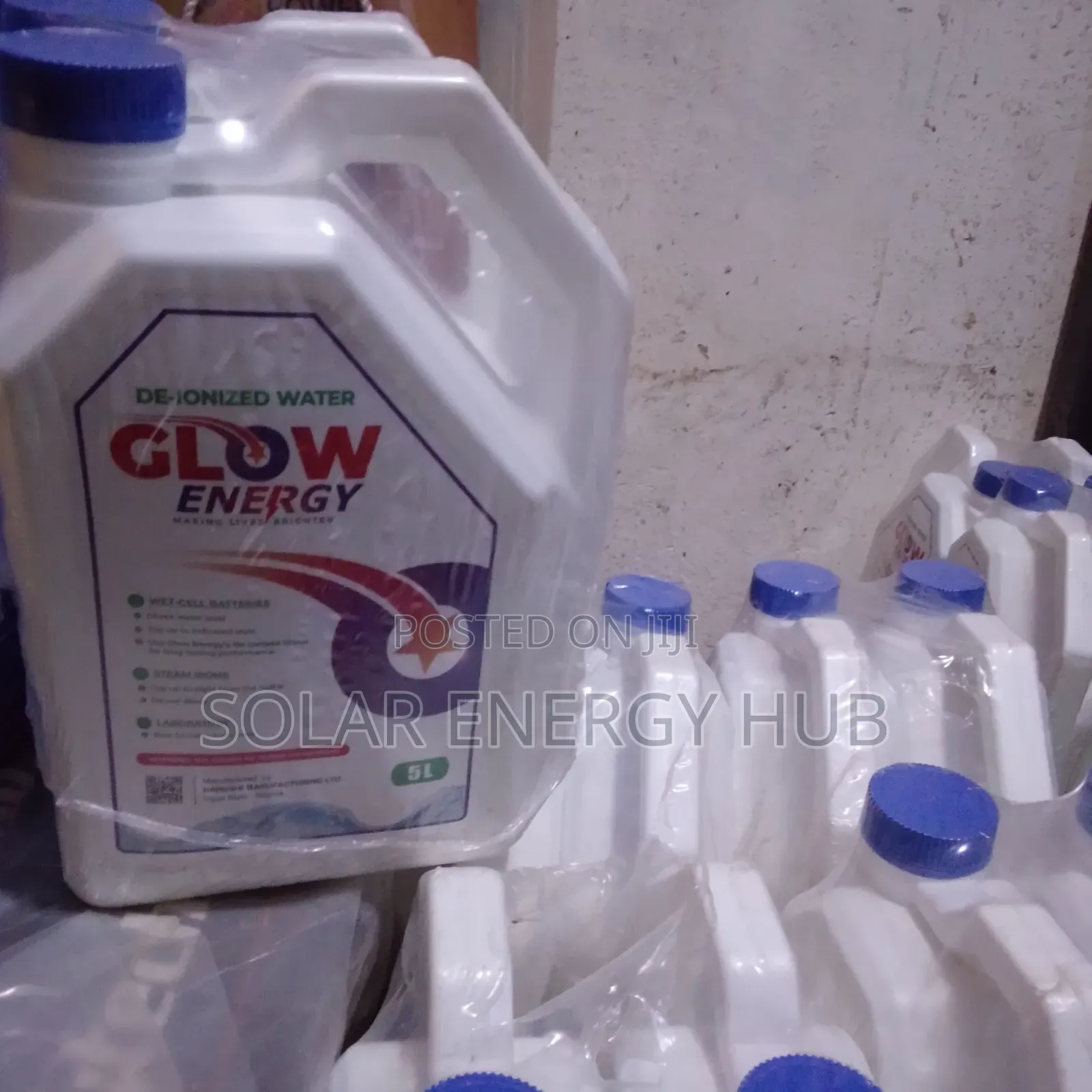5L of Glow Energy Distilled Water