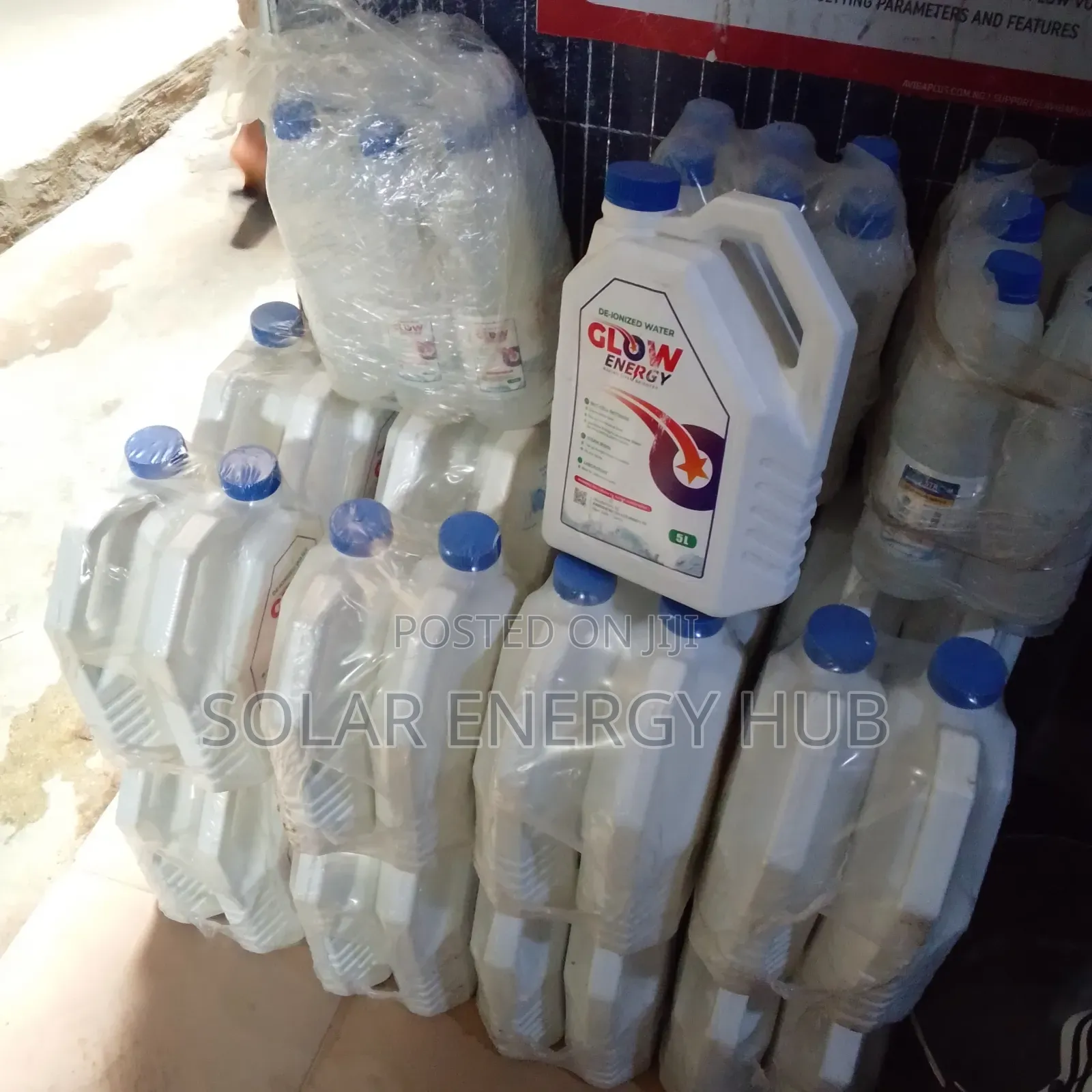 5L of Glow Energy Distilled Water