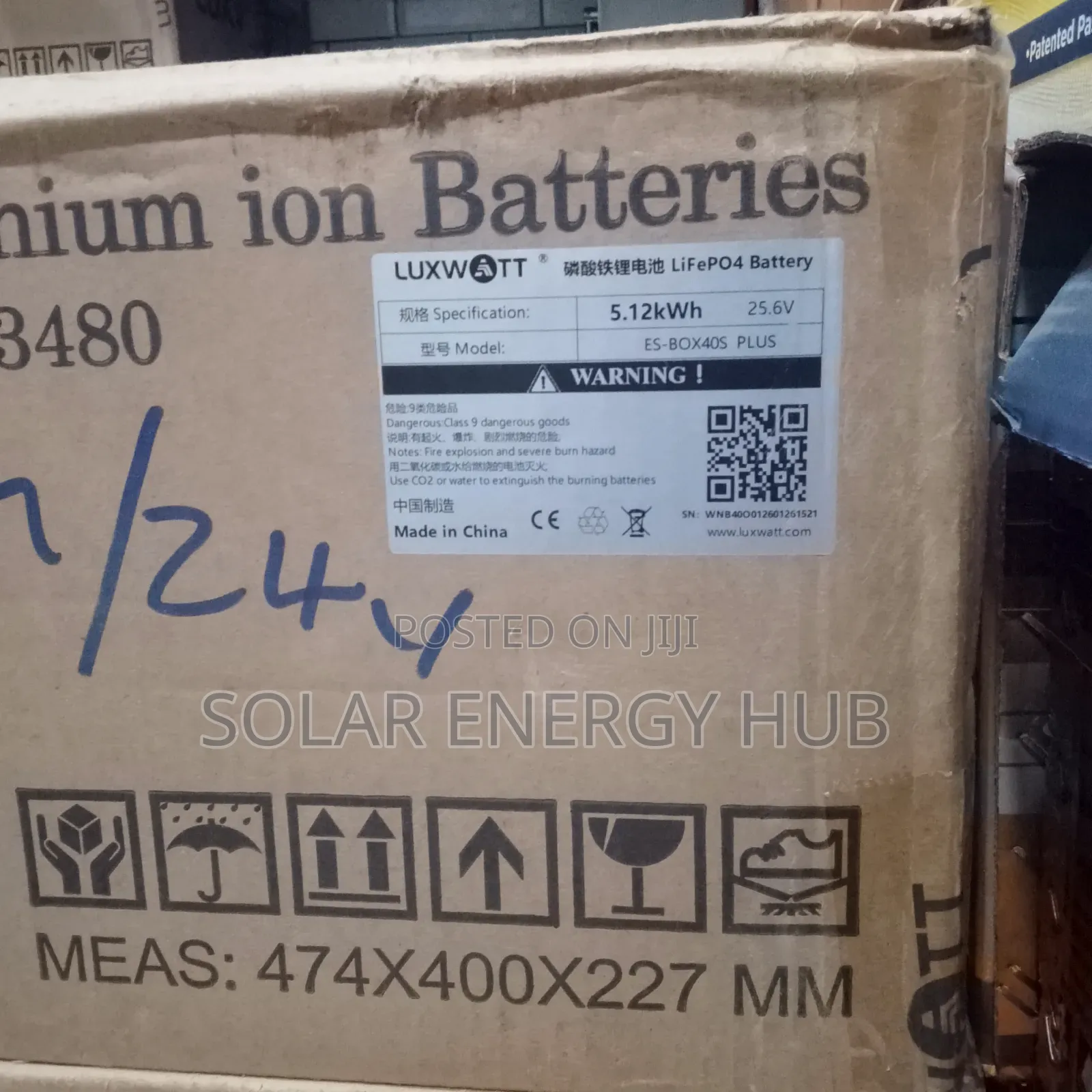 5kwh/24v Luxwatts Lithium Battery