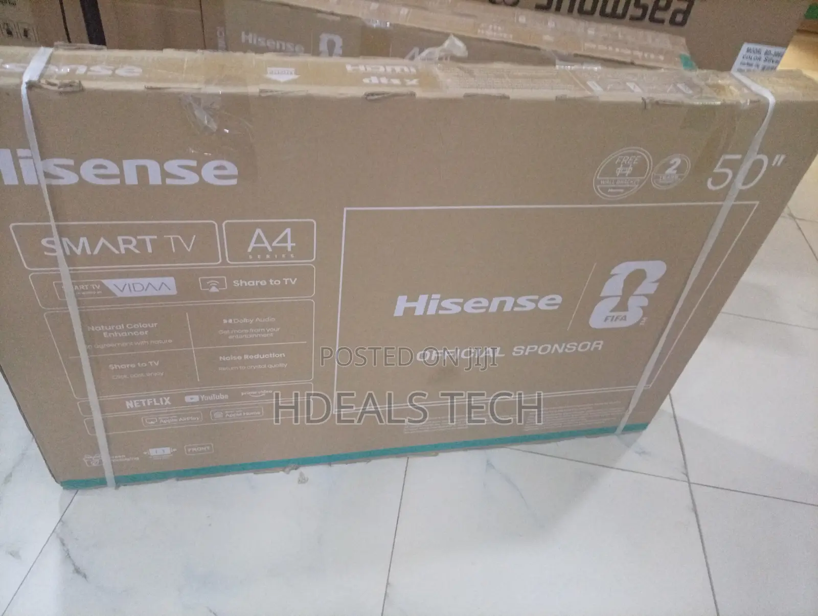 Standard Hisense 50-Inch Smart Led Full Hd Television