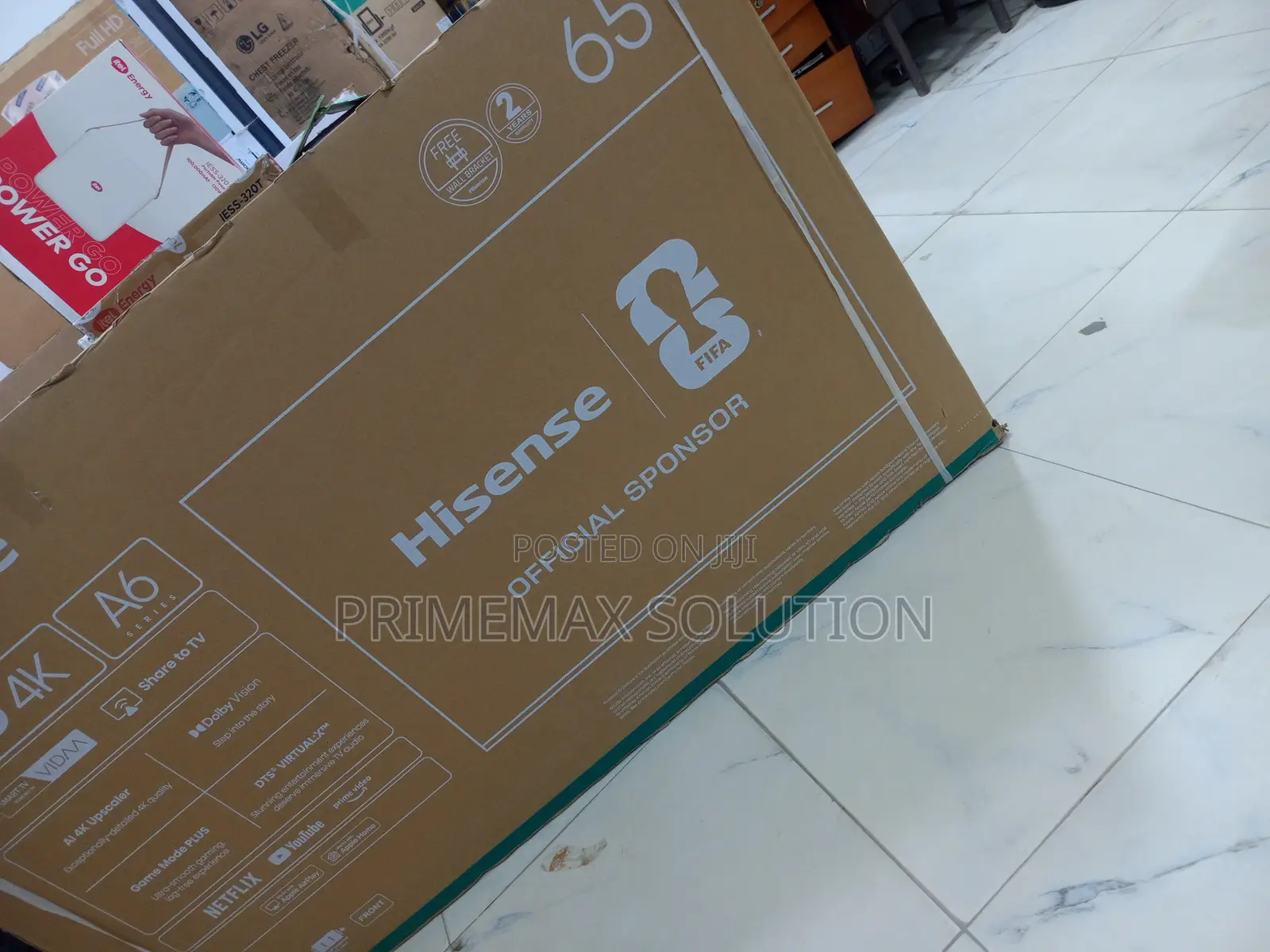 Hisense 65A6Q 65" Ultra HD Smart TV – Perfect for Movies Gaming
