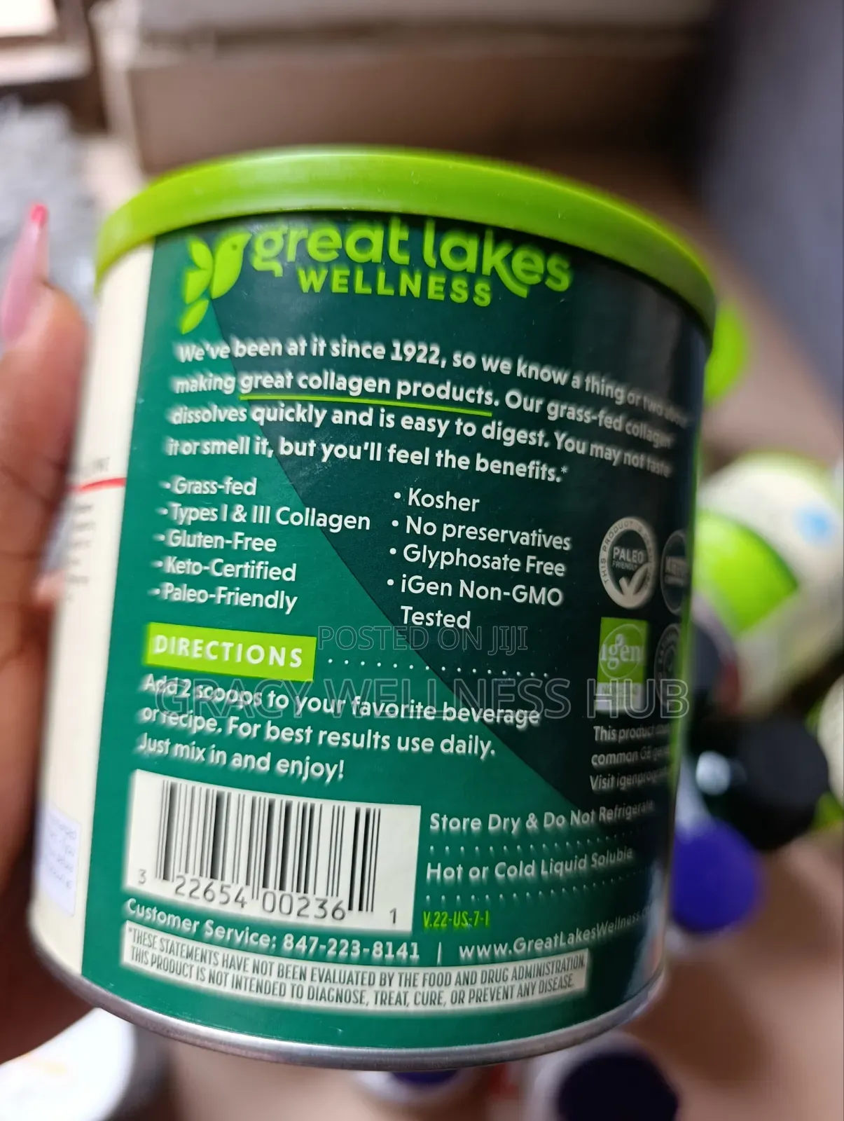 Great Lake Quick Dissolve Collagen Peptides