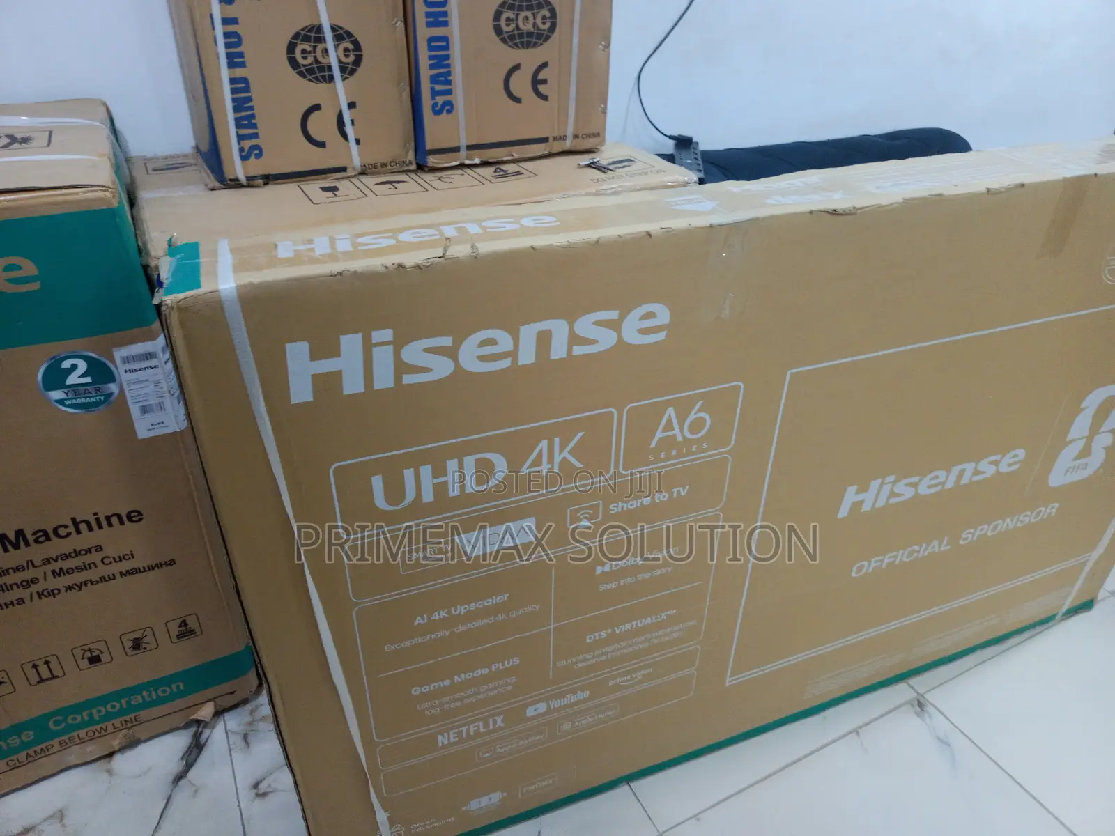 Hisense 65" UHD Smart TV 65A6Q A6 Series – AI Sports Mode