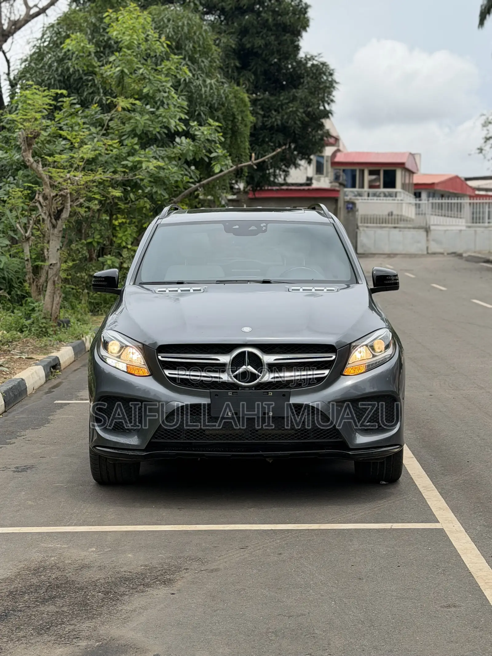 Mercedes-Benz GLE-Class GLE 350d 4MATIC 2017 Gray