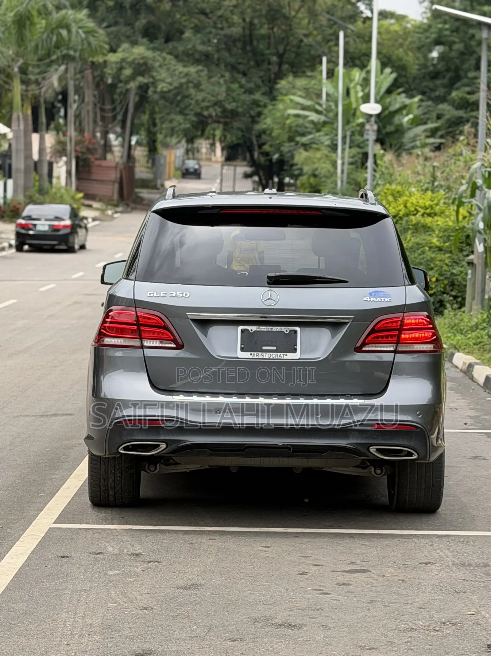 Mercedes-Benz GLE-Class GLE 350d 4MATIC 2017 Gray