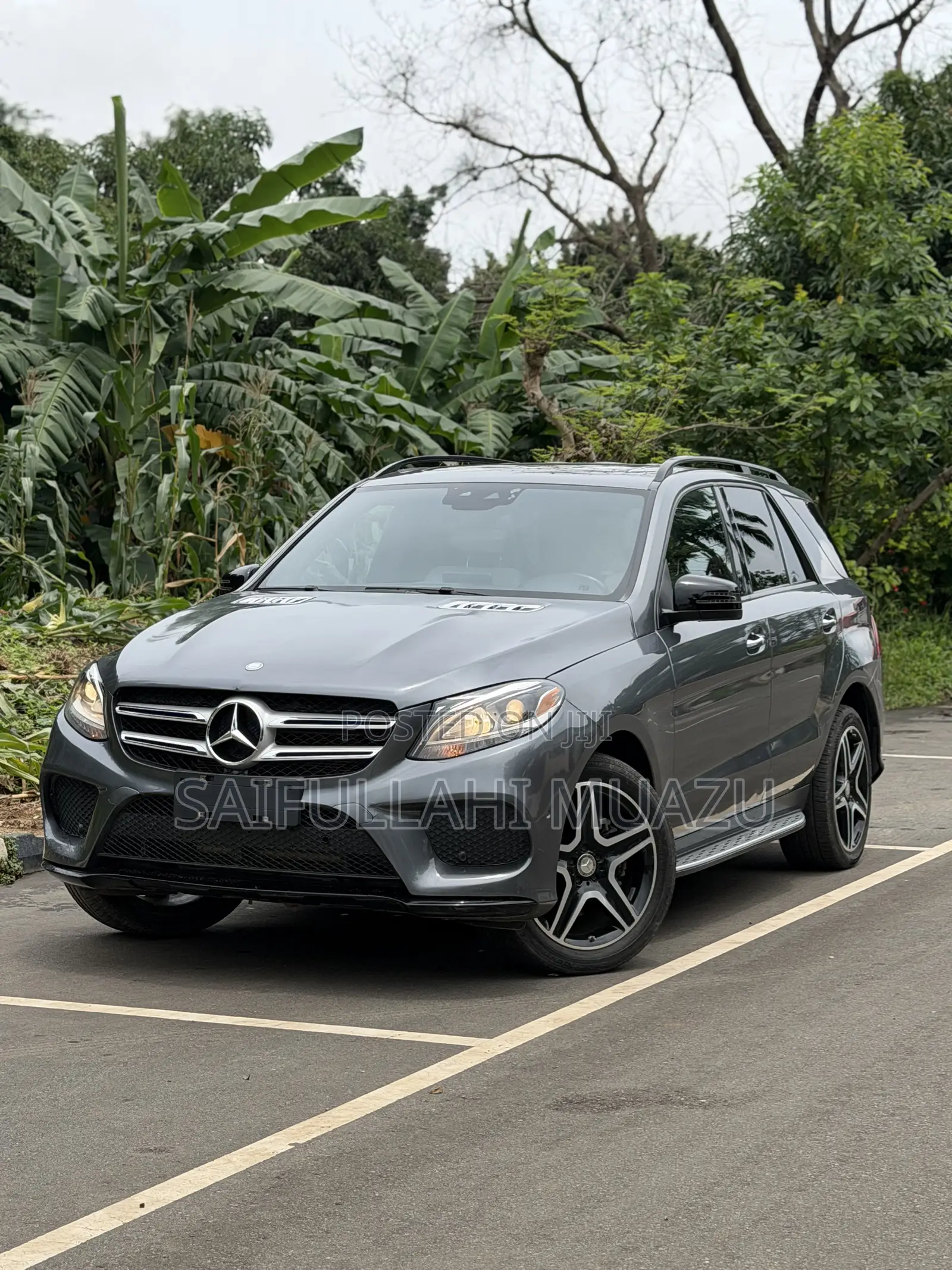 Mercedes-Benz GLE-Class GLE 350d 4MATIC 2017 Gray