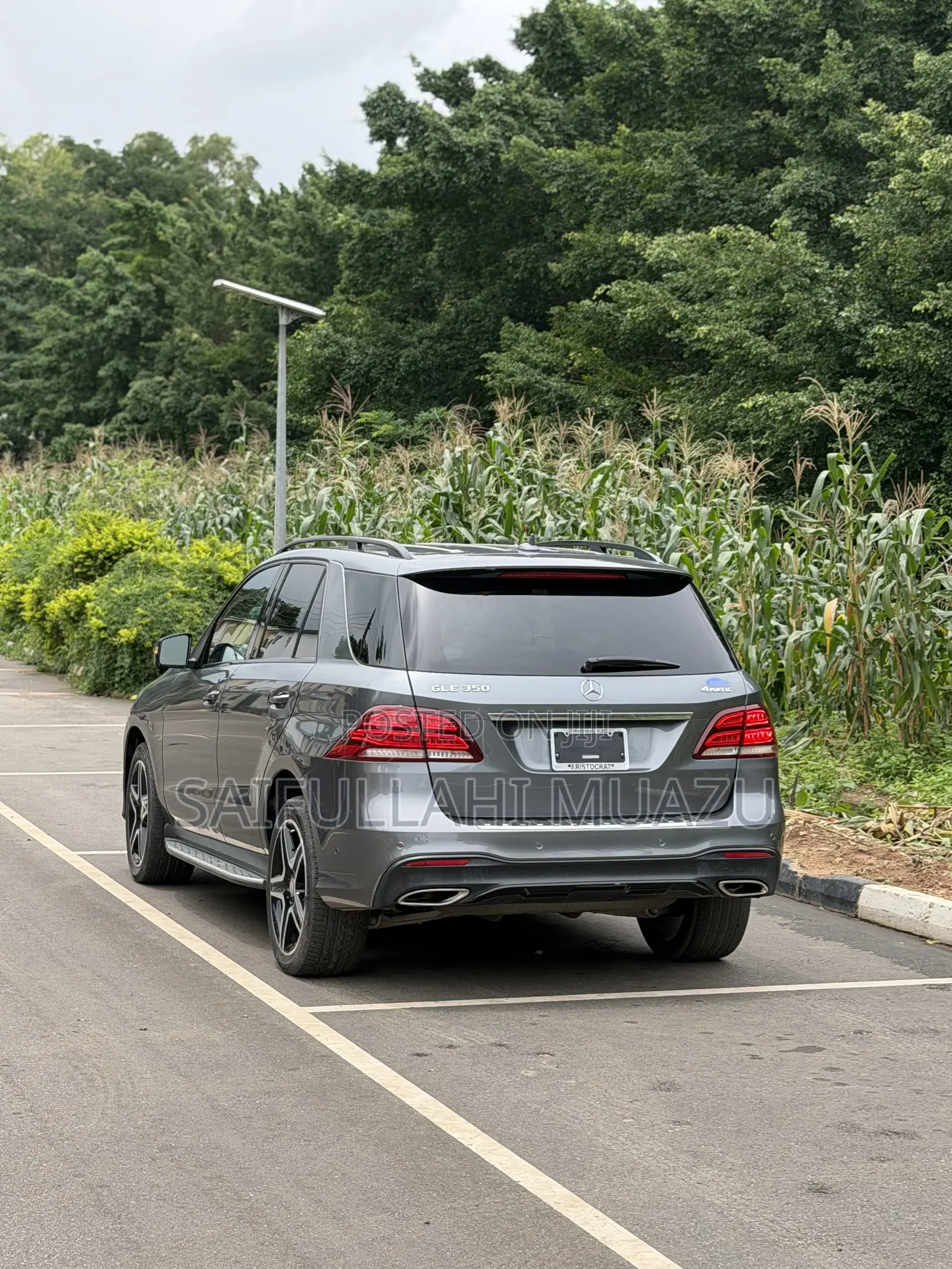 Mercedes-Benz GLE-Class GLE 350d 4MATIC 2017 Gray