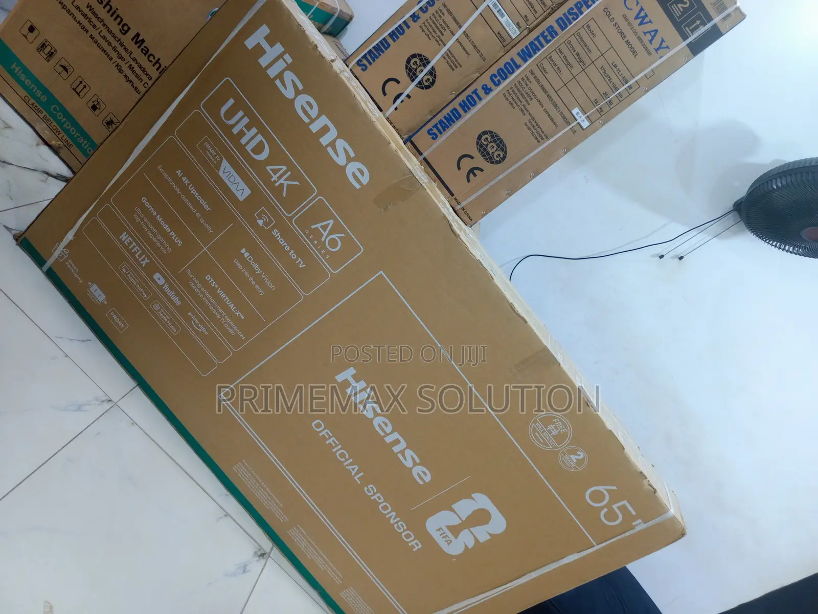Hisense 65 Inch UHD Smart TV 65A6Q – Netflix, Disney+ YouTube