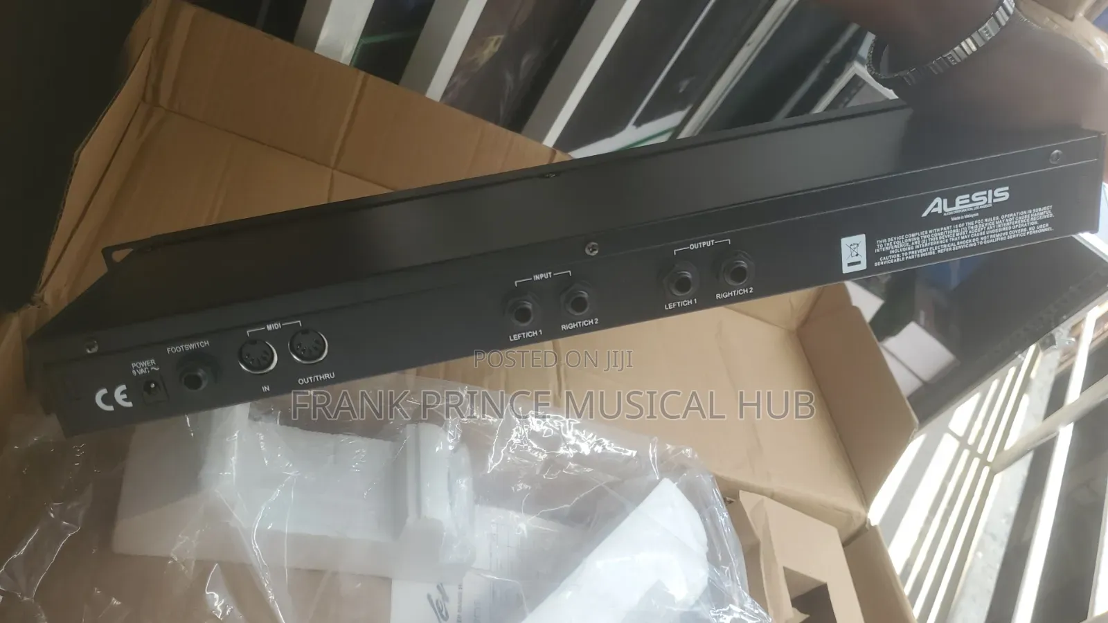 Alesis MidiVerb 4 Dual Channel 24-Bit Digital Effects Processor