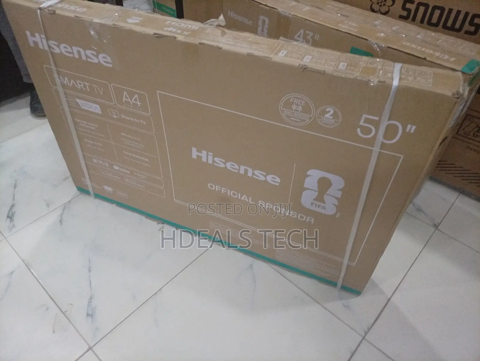 A6h Series Uhd Smart TV - 50 Inches - Hisense