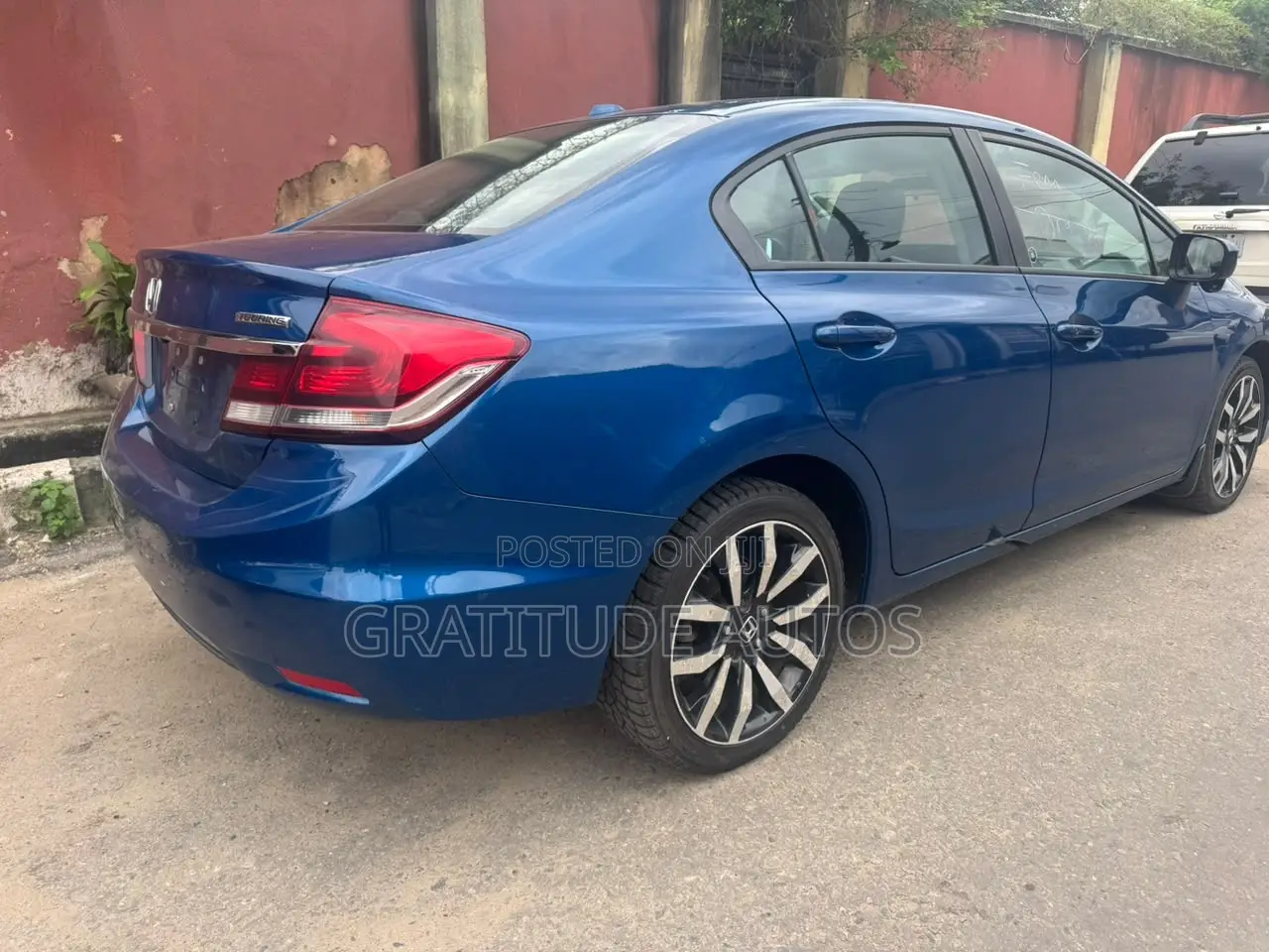 Honda Civic 2015 Blue