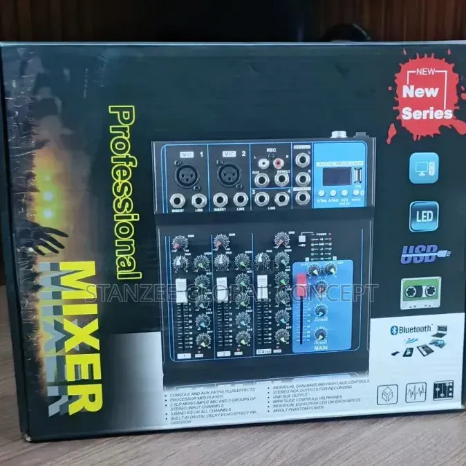 Yamaha F4USB 4-Channel Professional Mixer