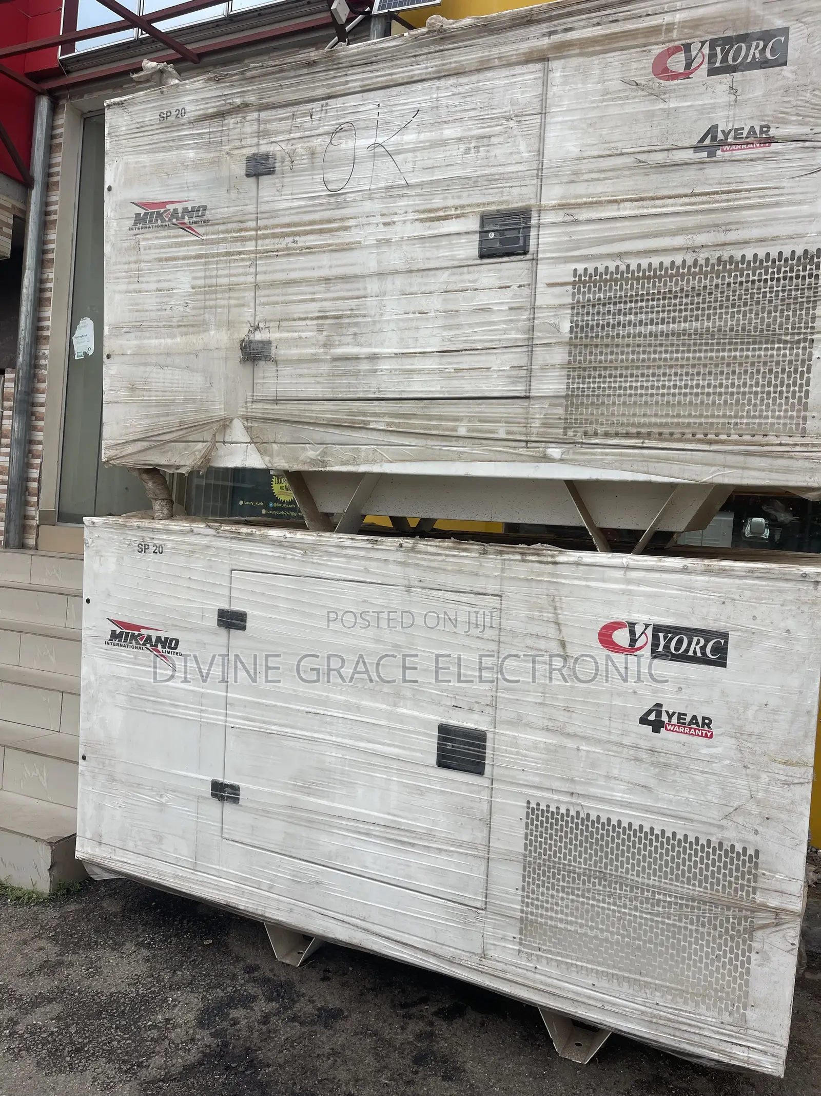 20kva Mikano Soundproof Diesel Brand New Generator