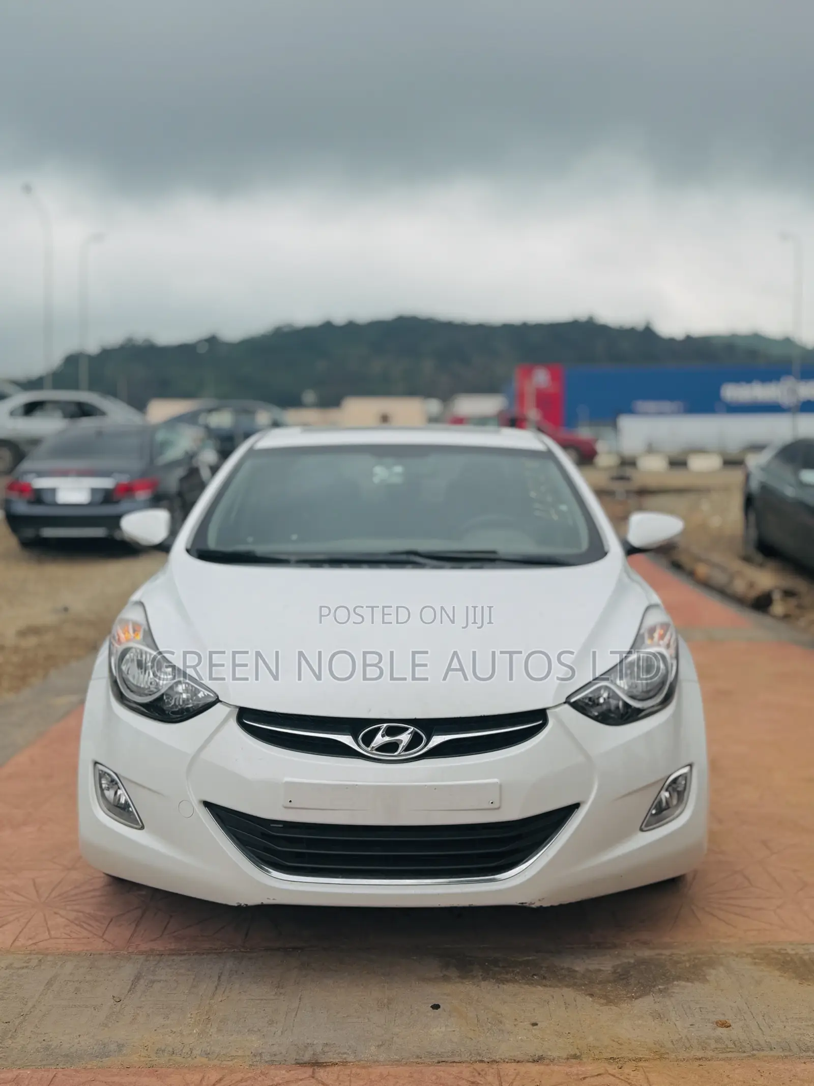 Hyundai Elantra GLS Sedan FWD (1.8L 4cyl 6M) 2013 White