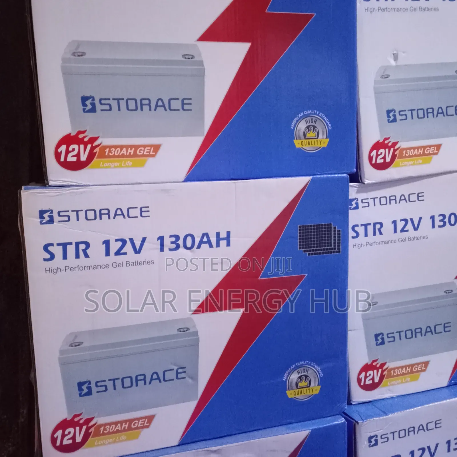 130Ah/12v Storace Gel Battery