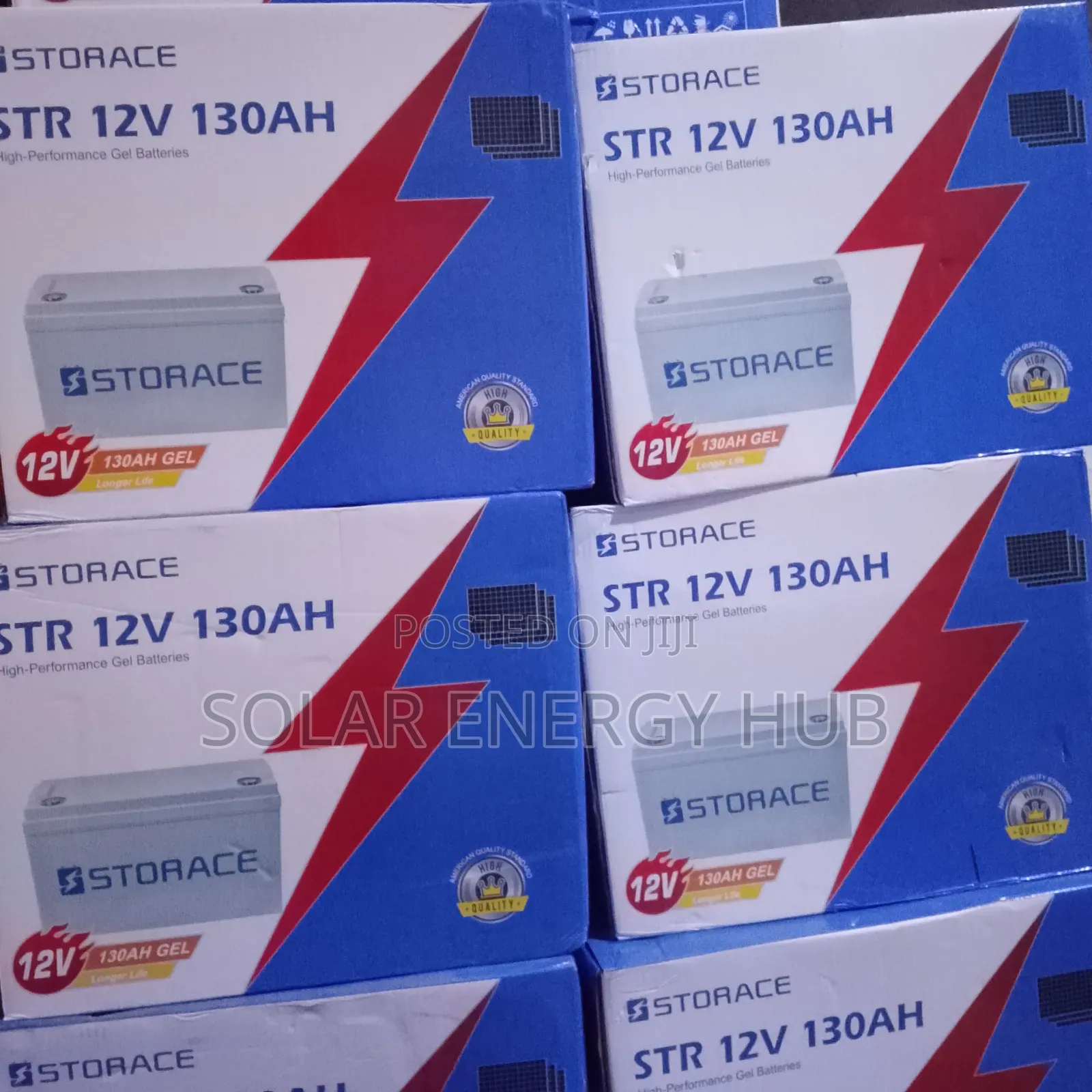 130Ah/12v Storace Gel Battery