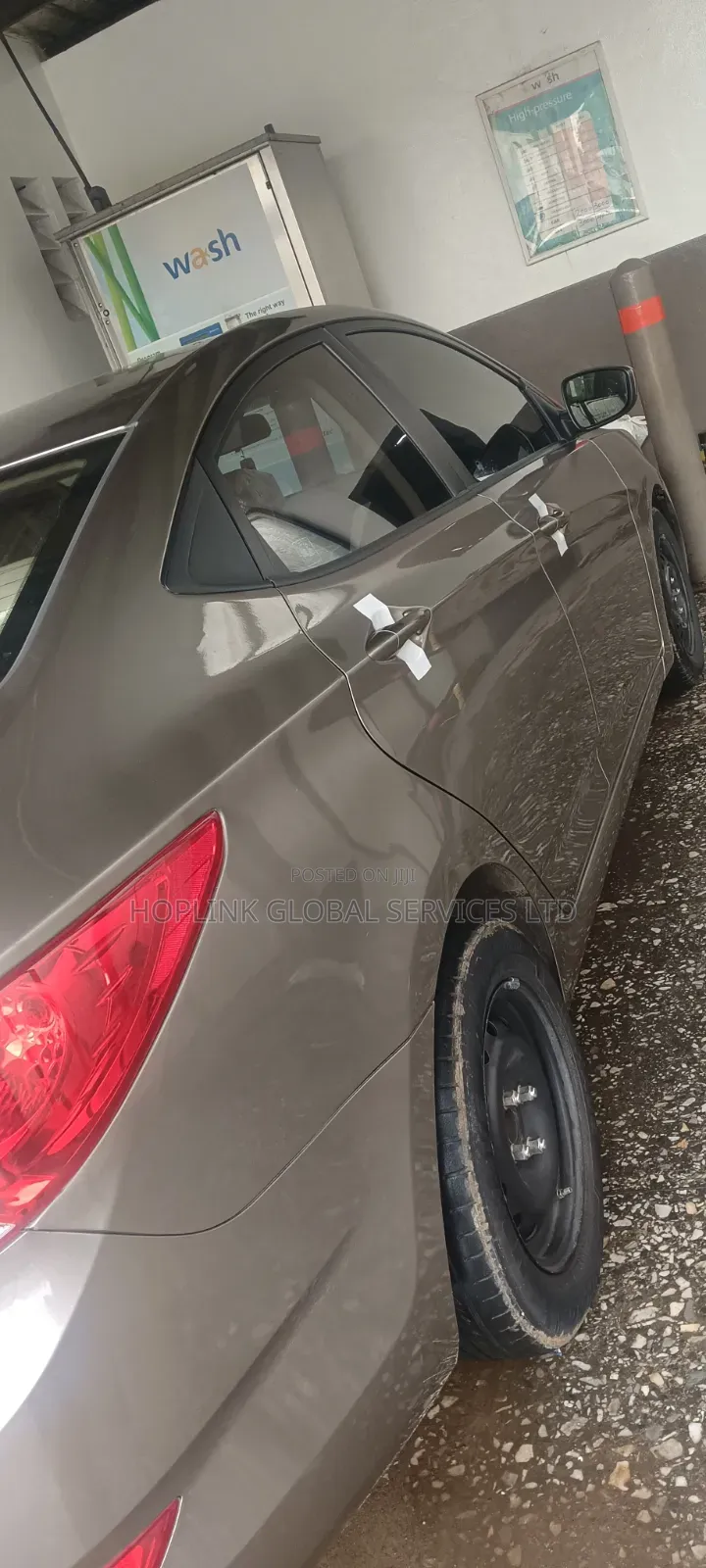 Hyundai Accent 2015 Burgundy