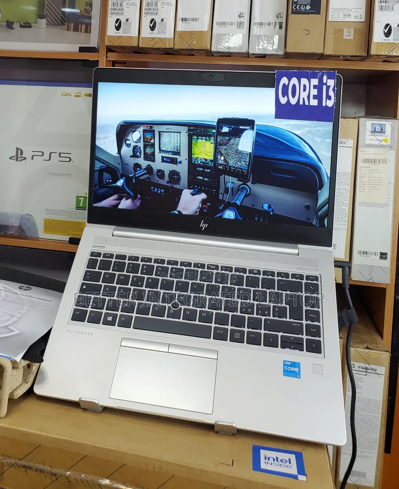 New Laptop HP EliteBook 840 16GB Intel Core i3 SSD 512GB