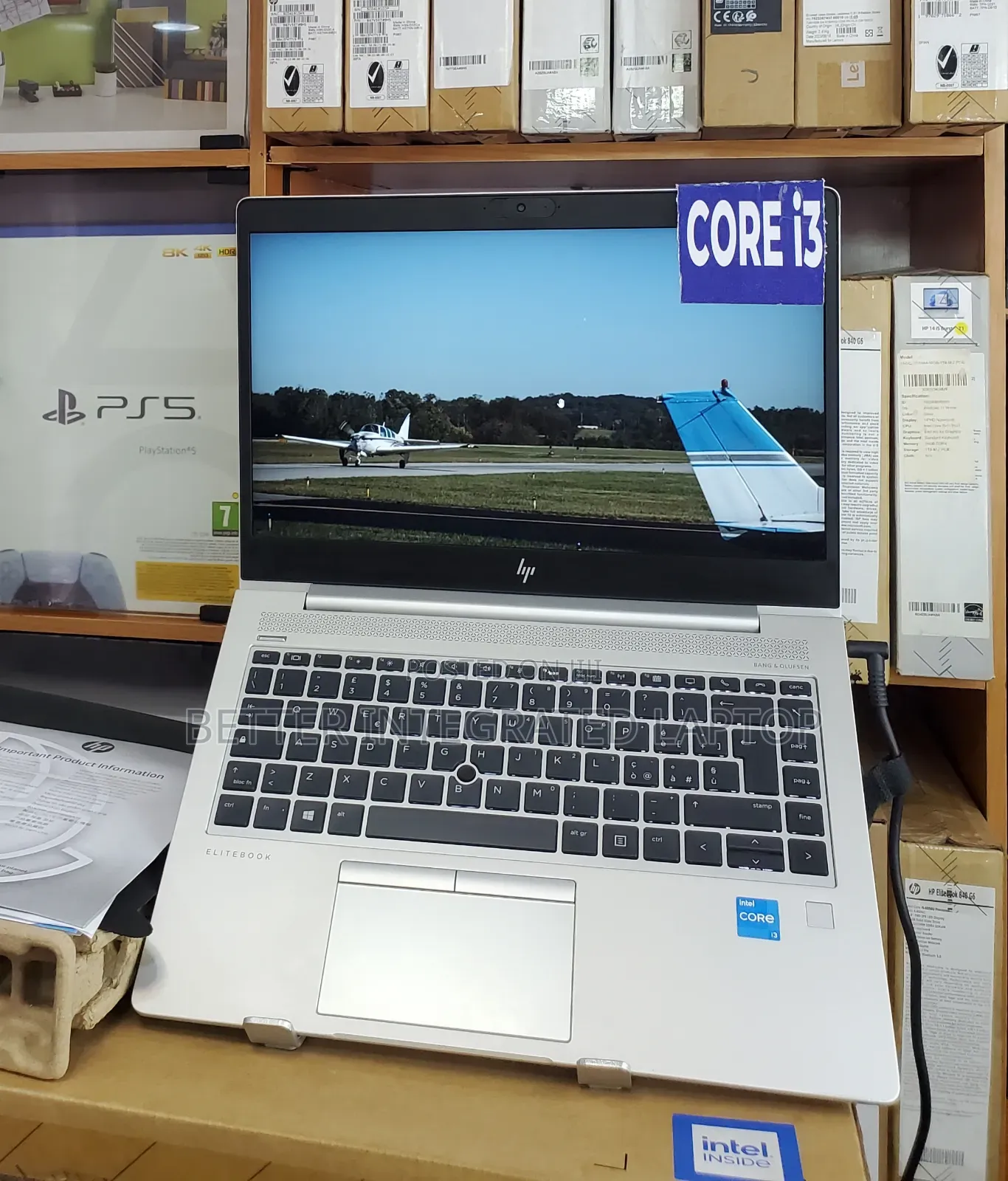 New Laptop HP EliteBook 840 16GB Intel Core i3 SSD 512GB