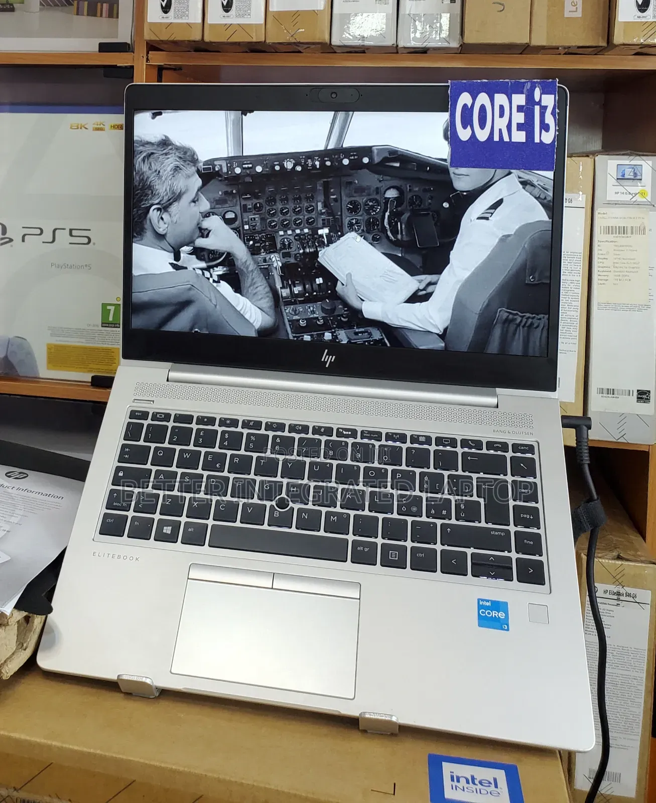 New Laptop HP EliteBook 840 16GB Intel Core i3 SSD 512GB