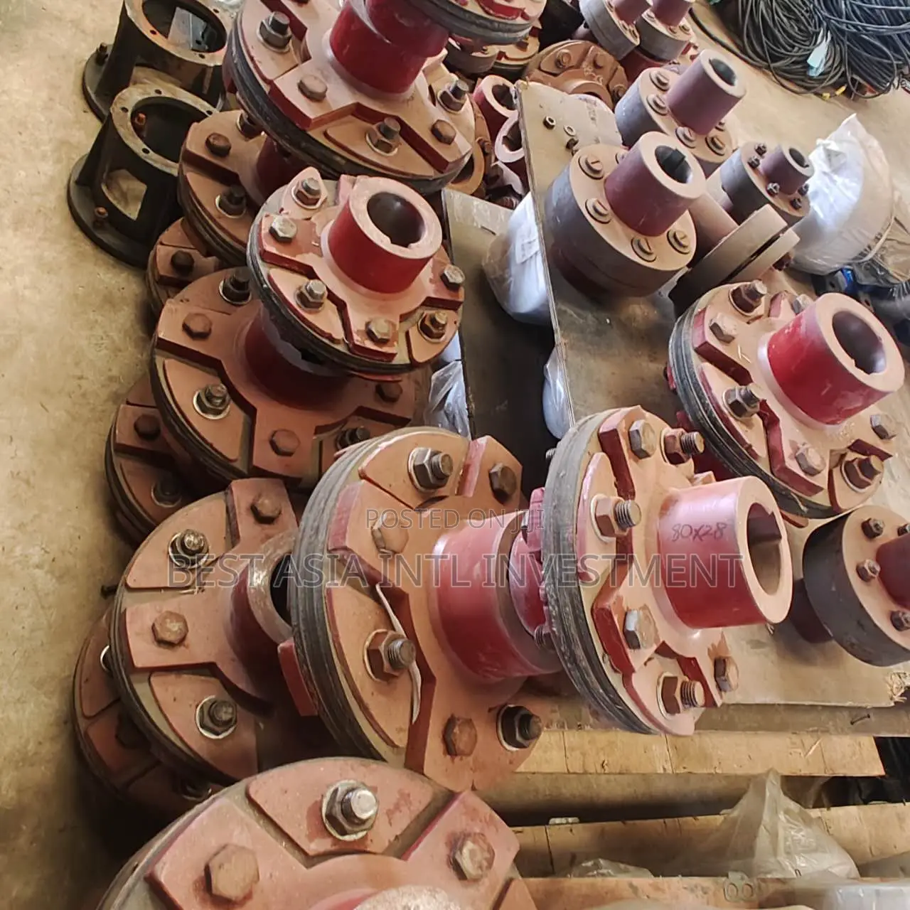 Heavy-Duty Industrial Flexible Pin Bush Coupling