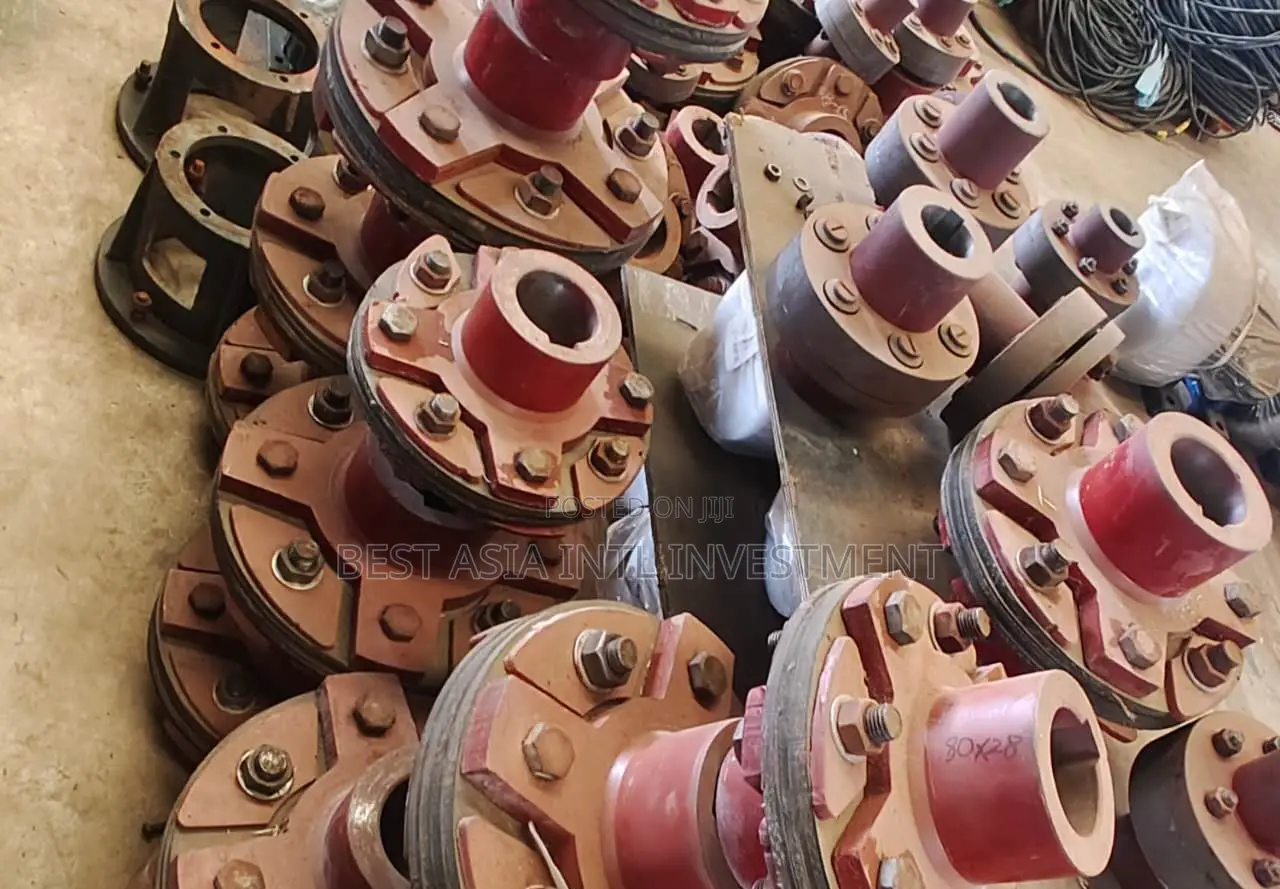 Heavy-Duty Industrial Flexible Pin Bush Coupling