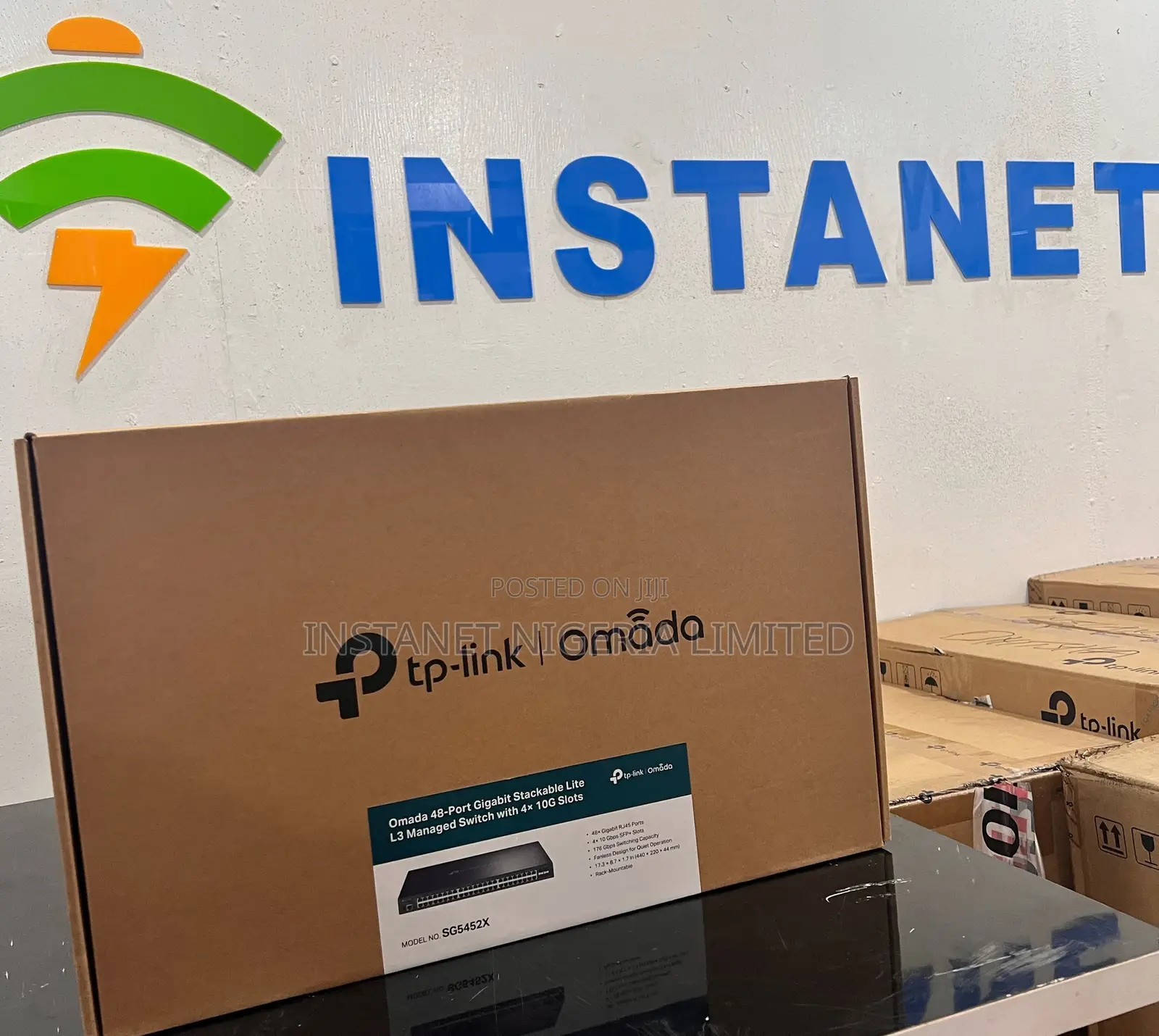TP-Link Omada SG5452X 48-Port Gigabit Stackable Lite L3 Managed Switch