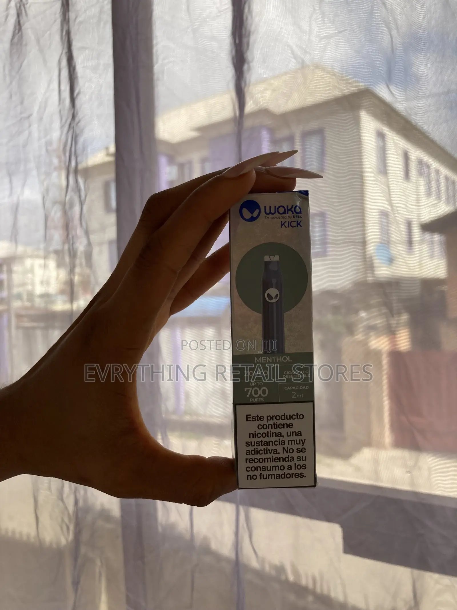Waka Menthol Disposable Vape | Quick Delivery Ikeja