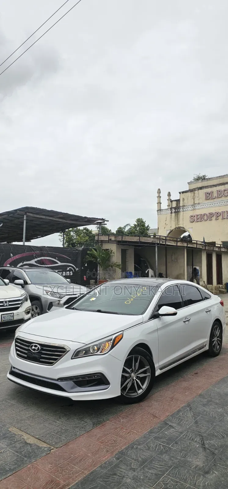Hyundai Sonata 2015 White