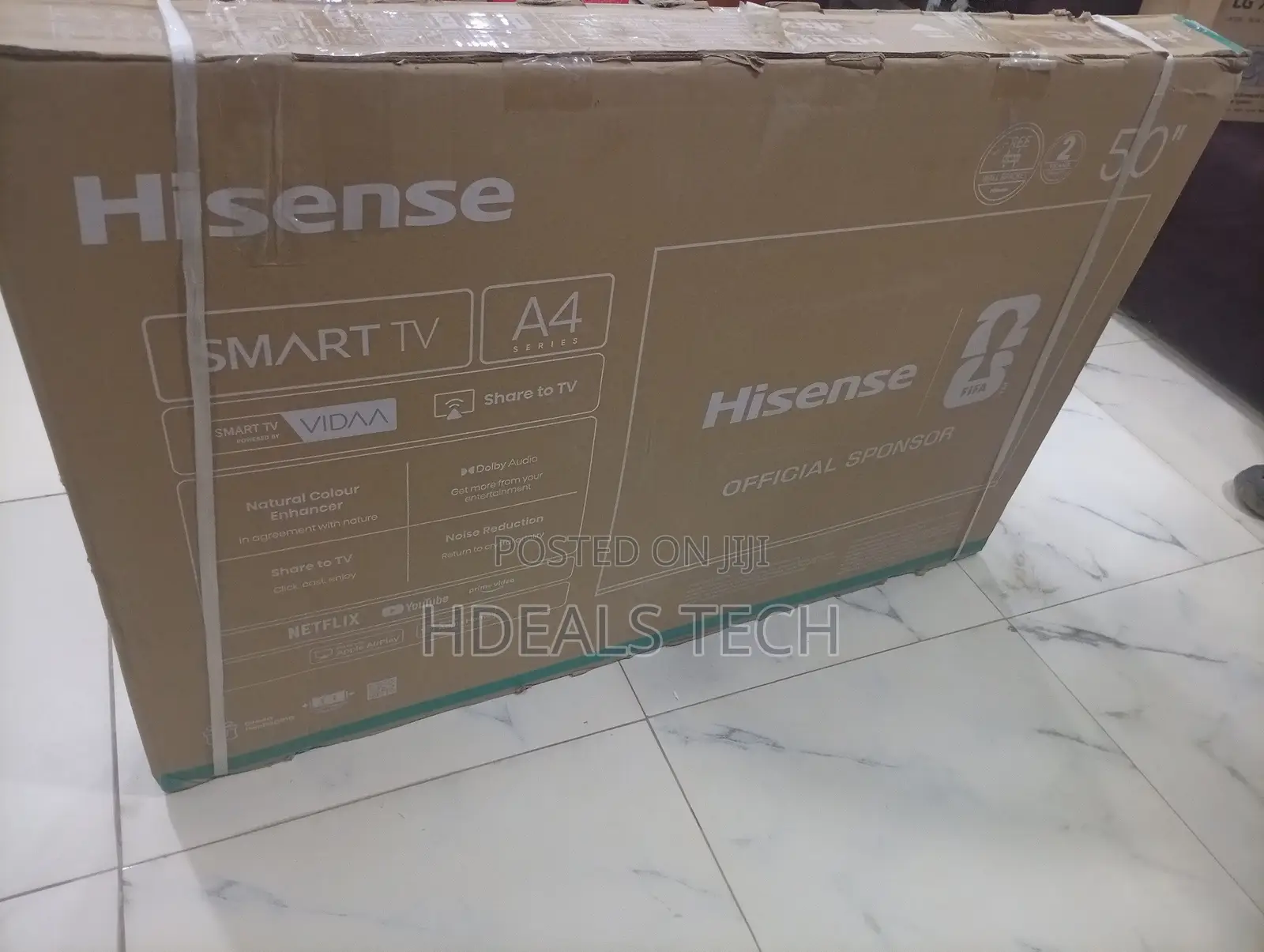 Original TV Uhd Smart TV, With Dolby Vision - Hisense 50