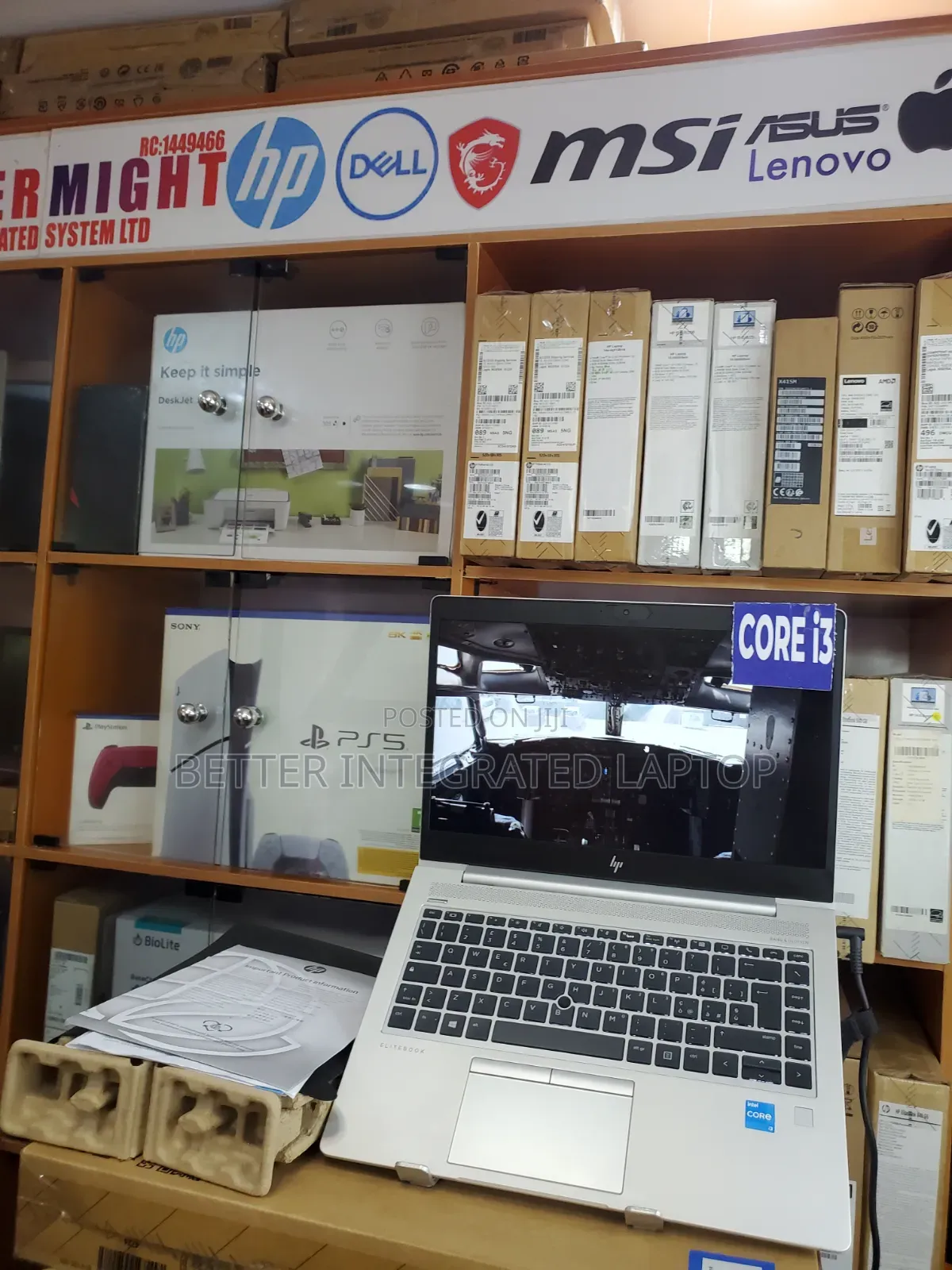 New Laptop HP EliteBook 840 G1 4GB Intel Core i3 SSD 256GB