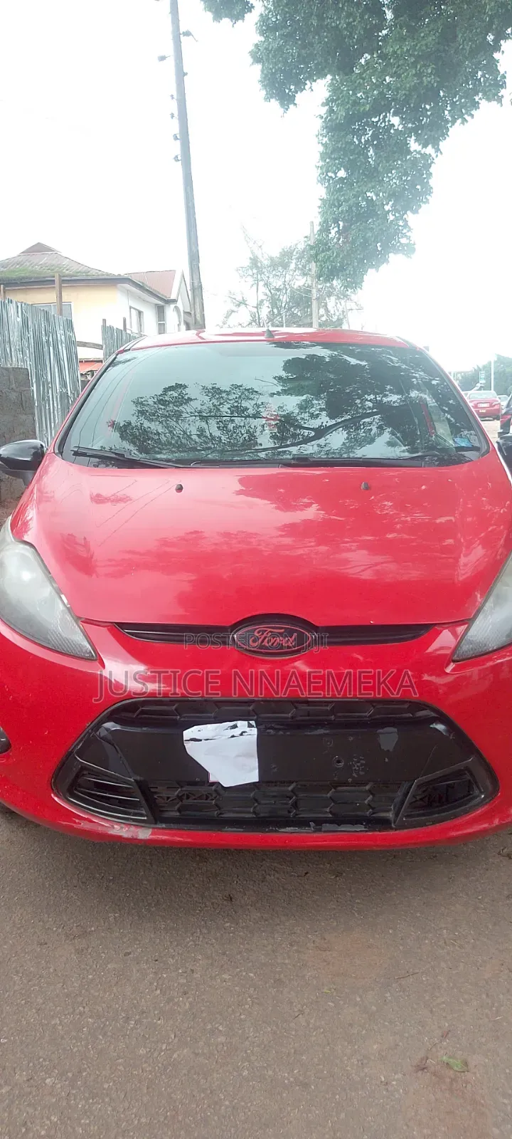 Ford Fiesta 2012 Red